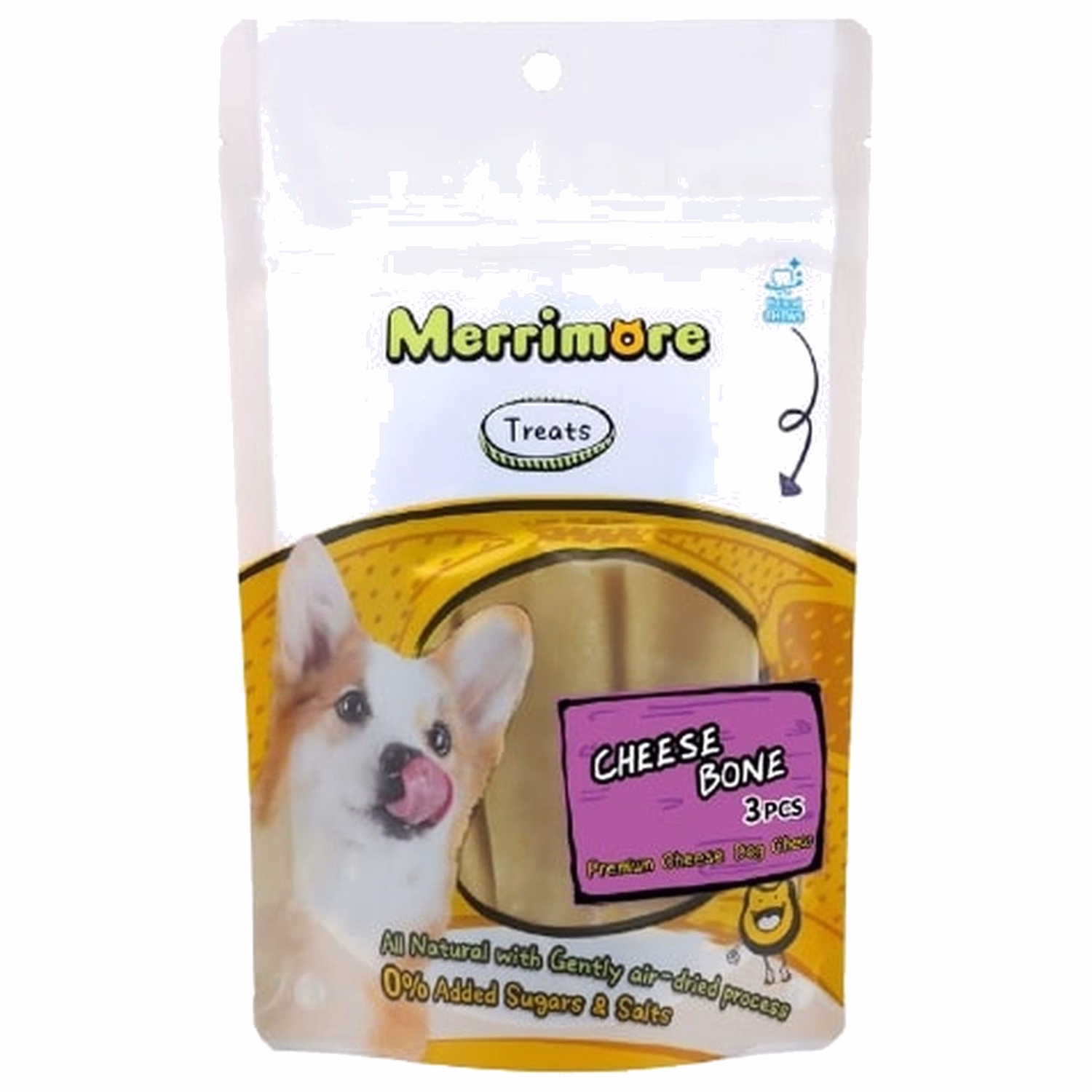 Merrimore Dog Treat - Air Dried Cheese Bone