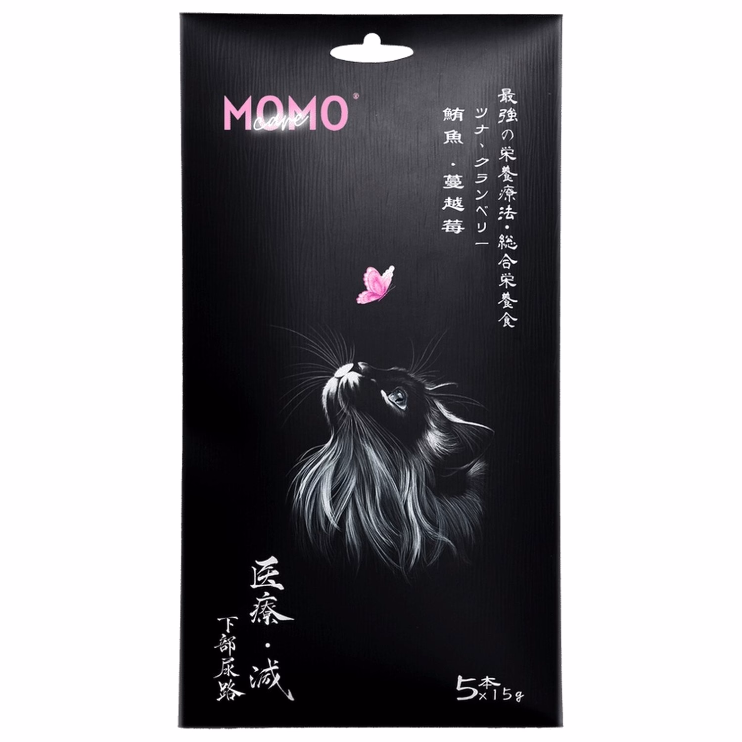 MomoCare萌寵守護 貓濕糧 - 下部尿道加護主食肉泥條 - 吞拿魚+蔓越莓