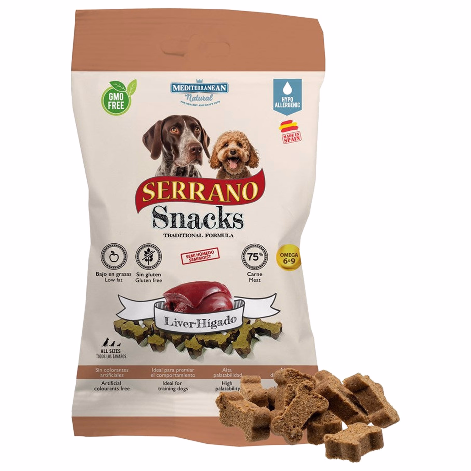 Mediterranean Natural Dog Treat - Pork Liver 85g