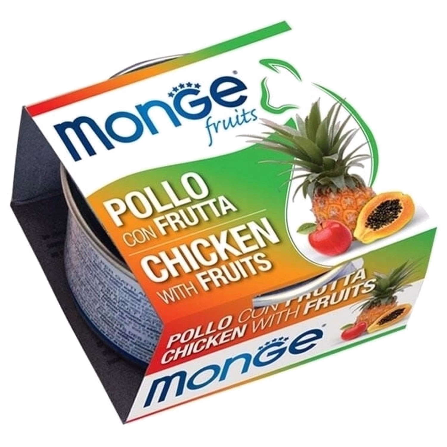 MONGE FRUITS Cat Can Food 80g