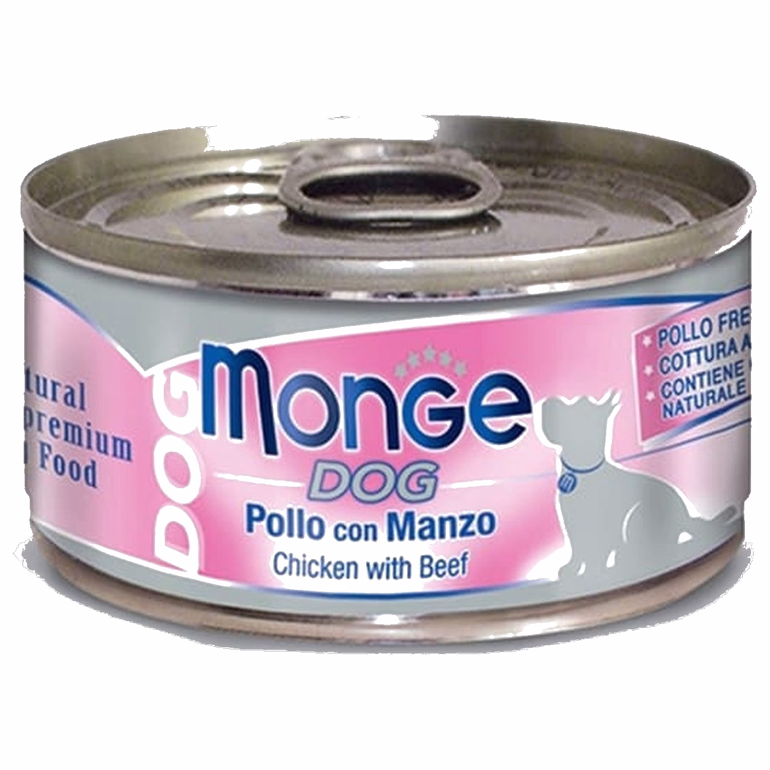 MONGE Dog Can - Chicken with Beef 95g