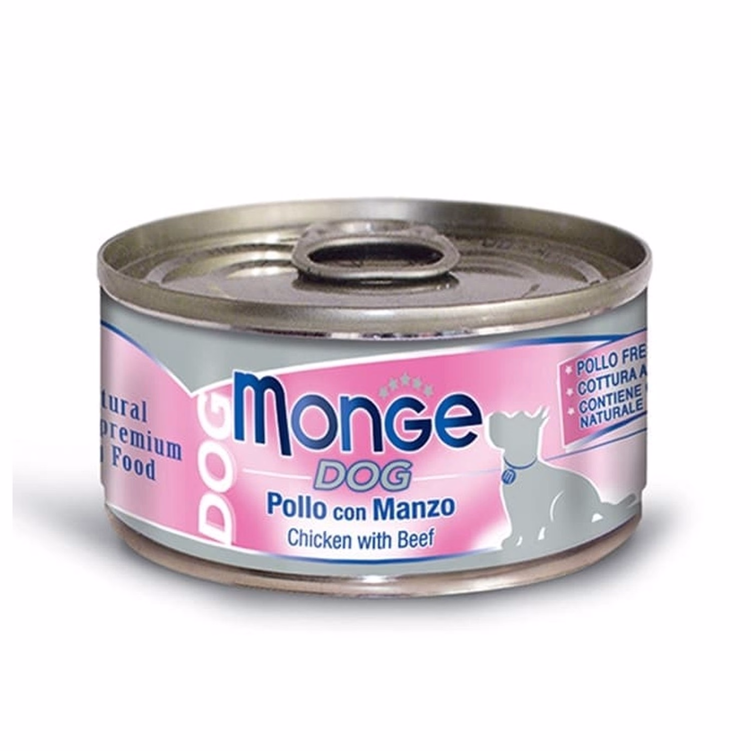 MONGE Dog Can - Chicken with Beef 95g