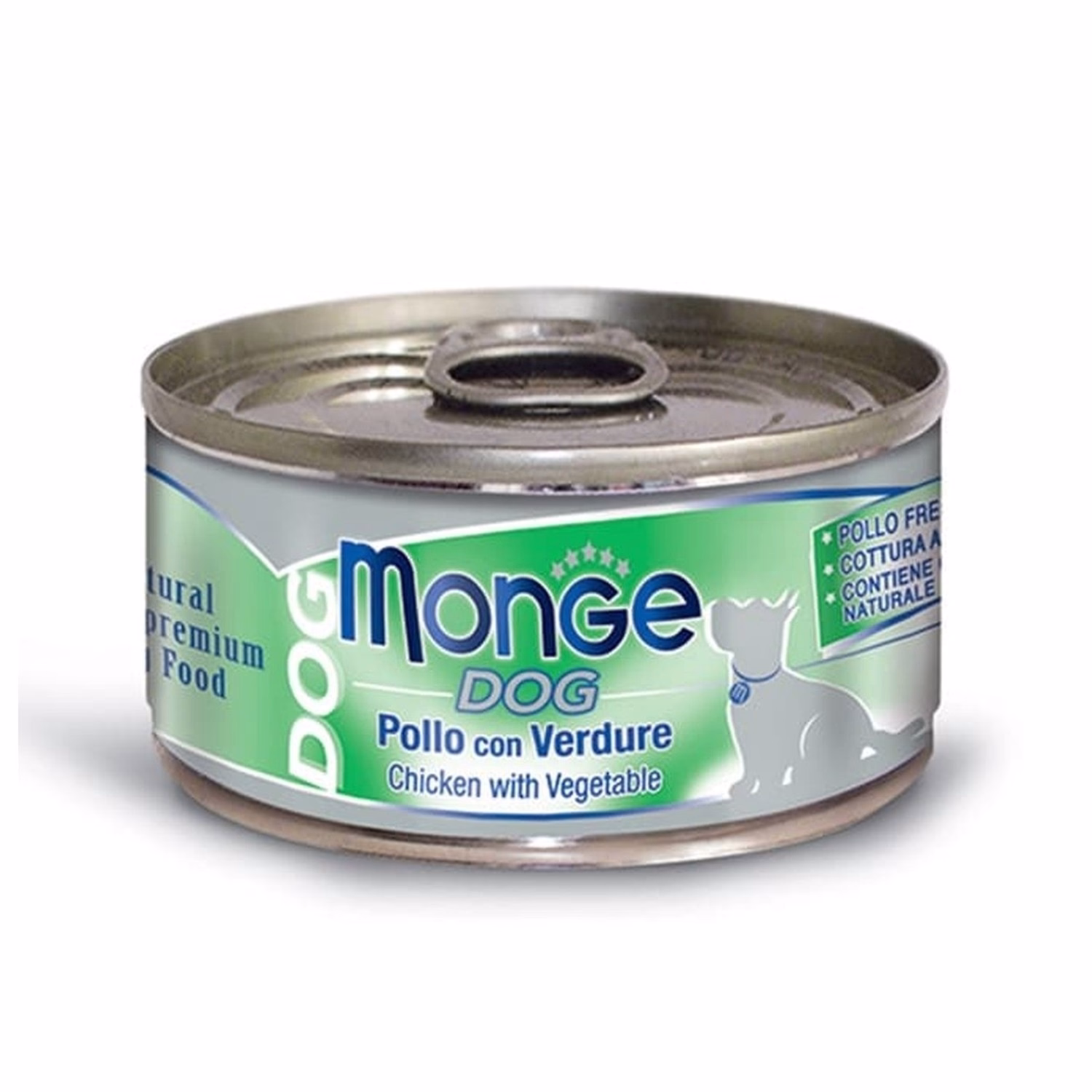 MONGE Dog Can - Chicken with Vegetables 95g