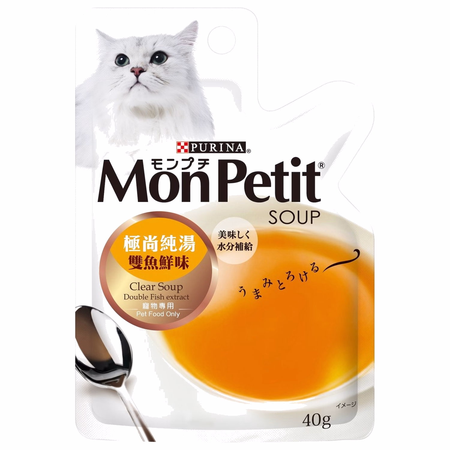Purina Mon Petit 極尚純湯雙魚鮮味 40g