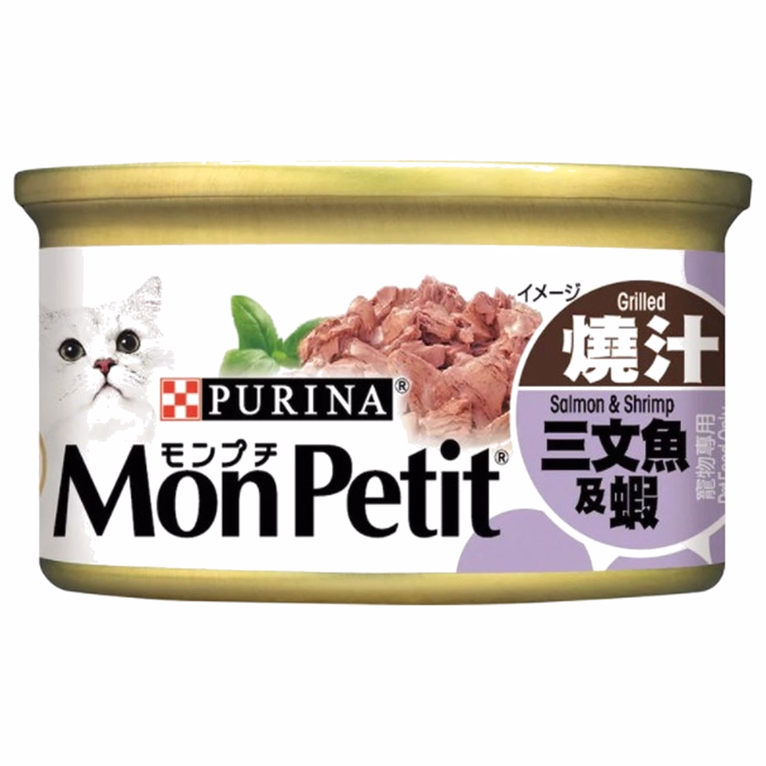 Purina Mon Petit Cat Can - Grilled Salmon & Shrimp 85g