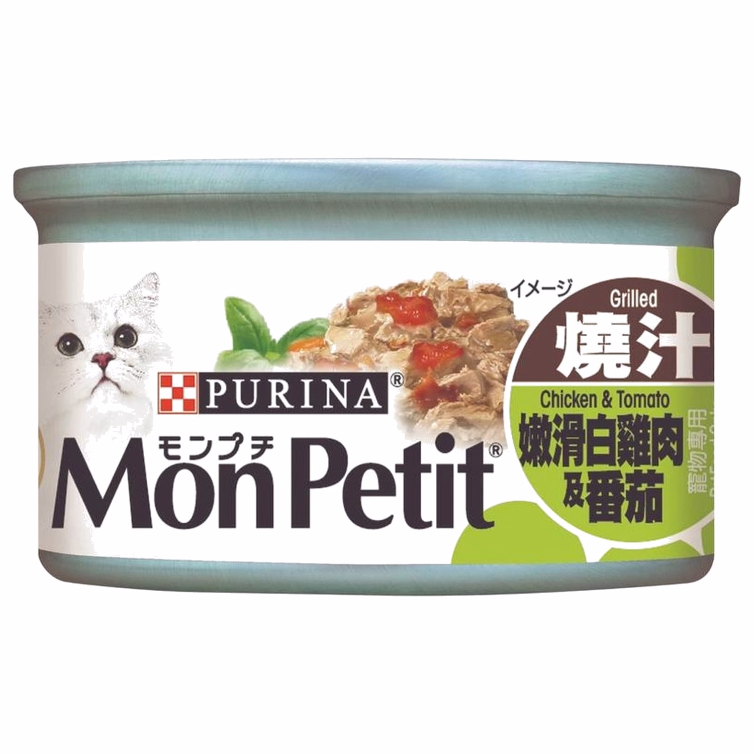 Purina Mon Petit 貓濕糧 - 至尊燒汁 - 雞肉及蕃茄 85g