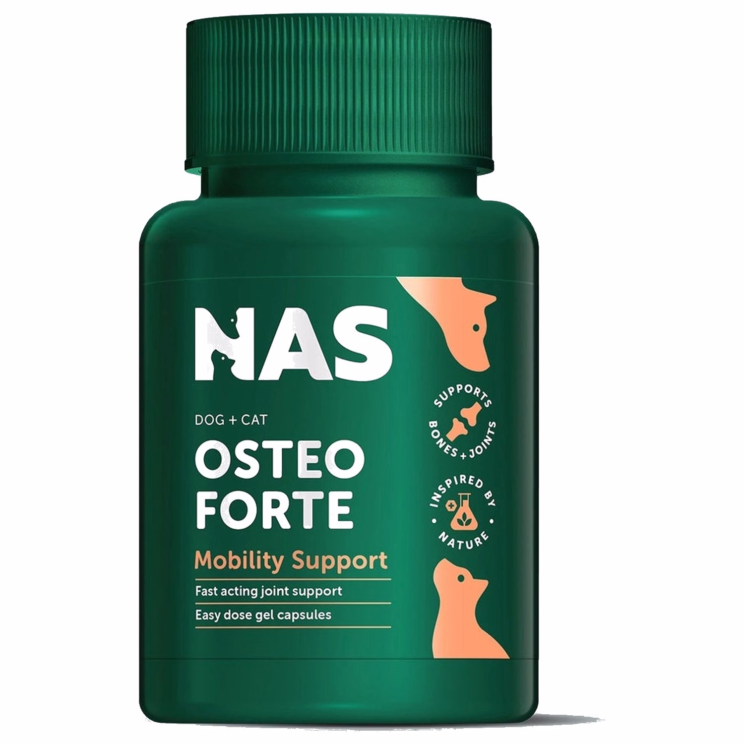 Natural Animal Solutions (NAS) OsteoForte 60 Caps