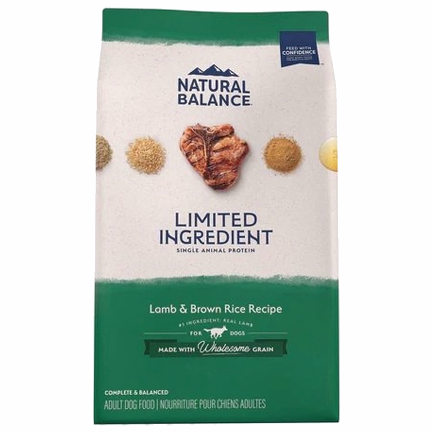 Natural Balance 狗乾糧 - LID 單一蛋白羊肉糙米 24lb - EXP 06-01-2027