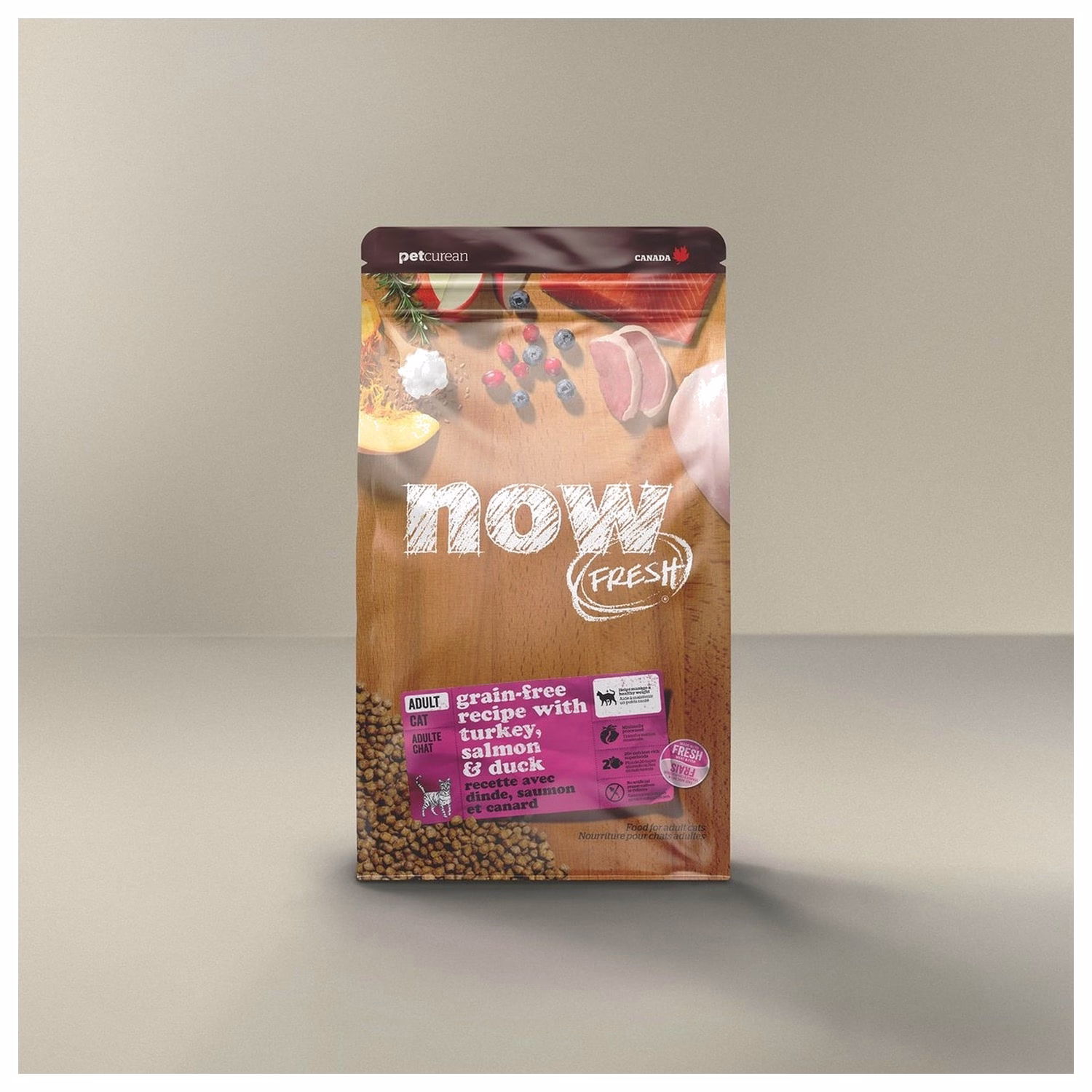 NOW Fresh 無榖物貓乾糧 - 成貓配方 3lb - EXP 21-10-2026