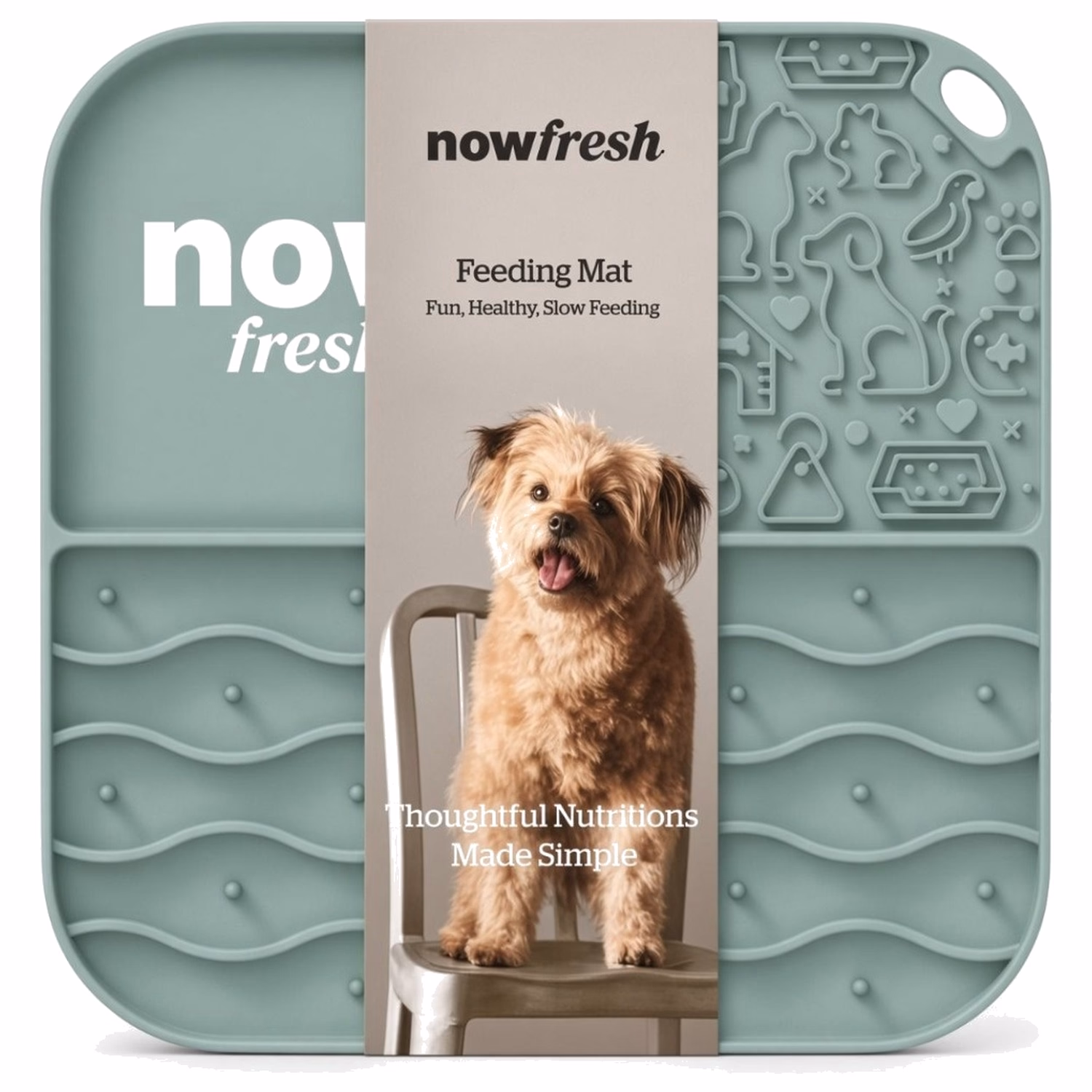 Now Fresh Feeding Mat – Fun & Healthy Slow Feeding