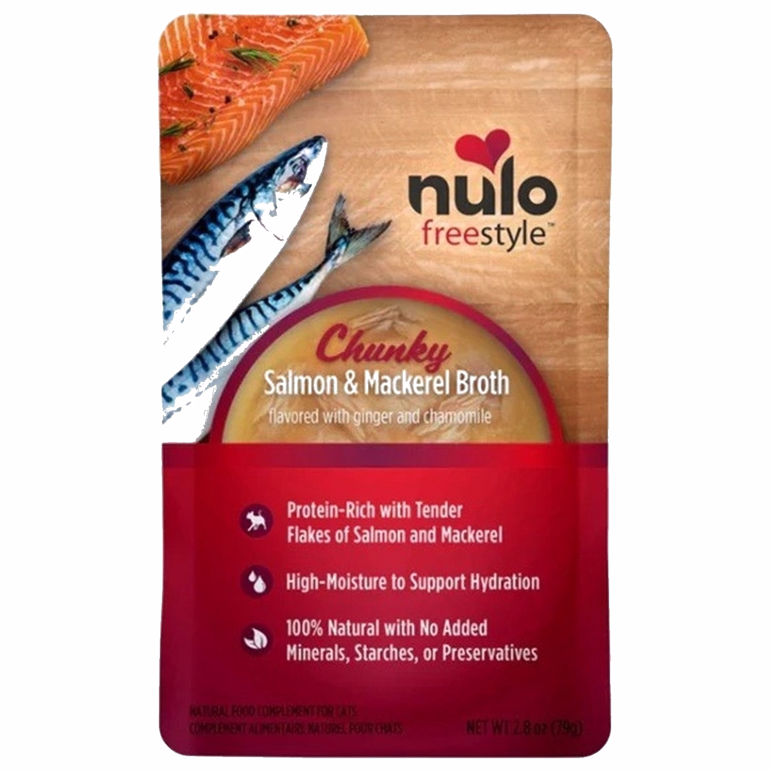 Nulo 貓湯包 - 美味三文魚及鯖魚肉湯 79g