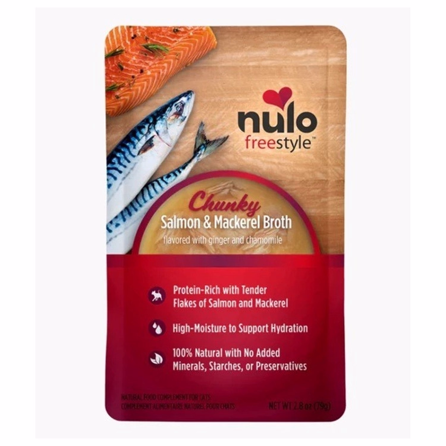 Nulo 貓湯包 - 美味三文魚及鯖魚肉湯 79g