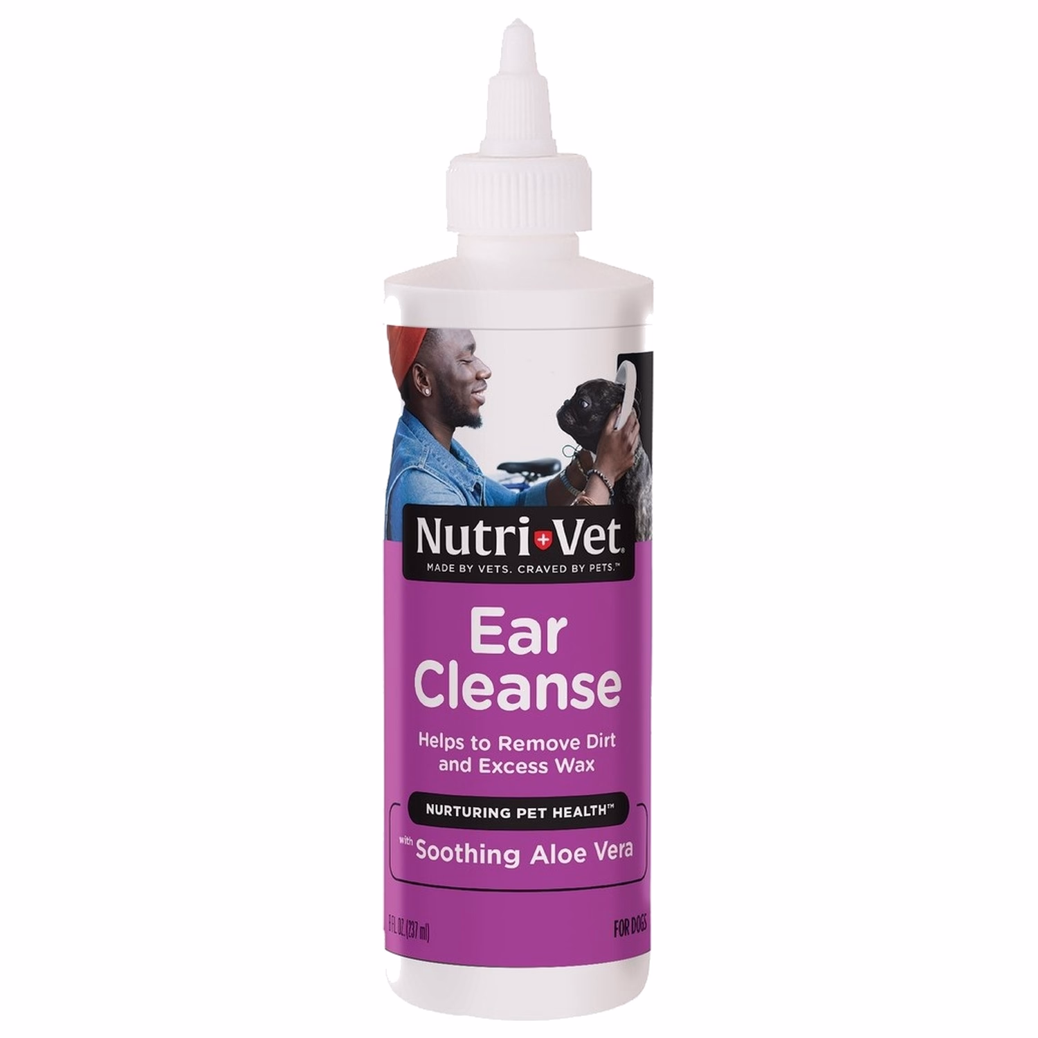 Nutri-Vet 美國寵達特狗護理 - 蘆薈洗耳水(狗用配方) 8oz - EXP 31-10-2026