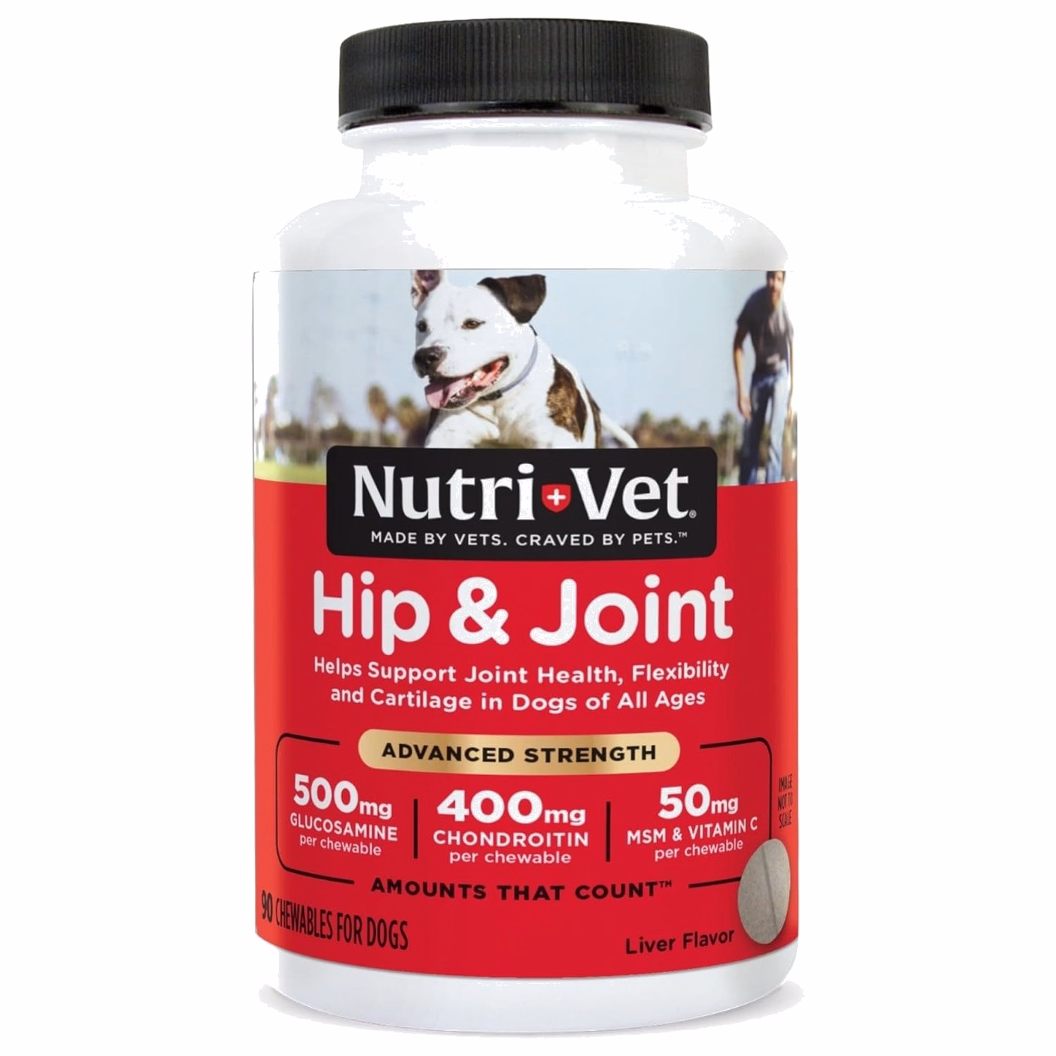 Nutri-Vet Dog Care - Hip & Joint Chewables (Advanced Strength) 90 Tablets