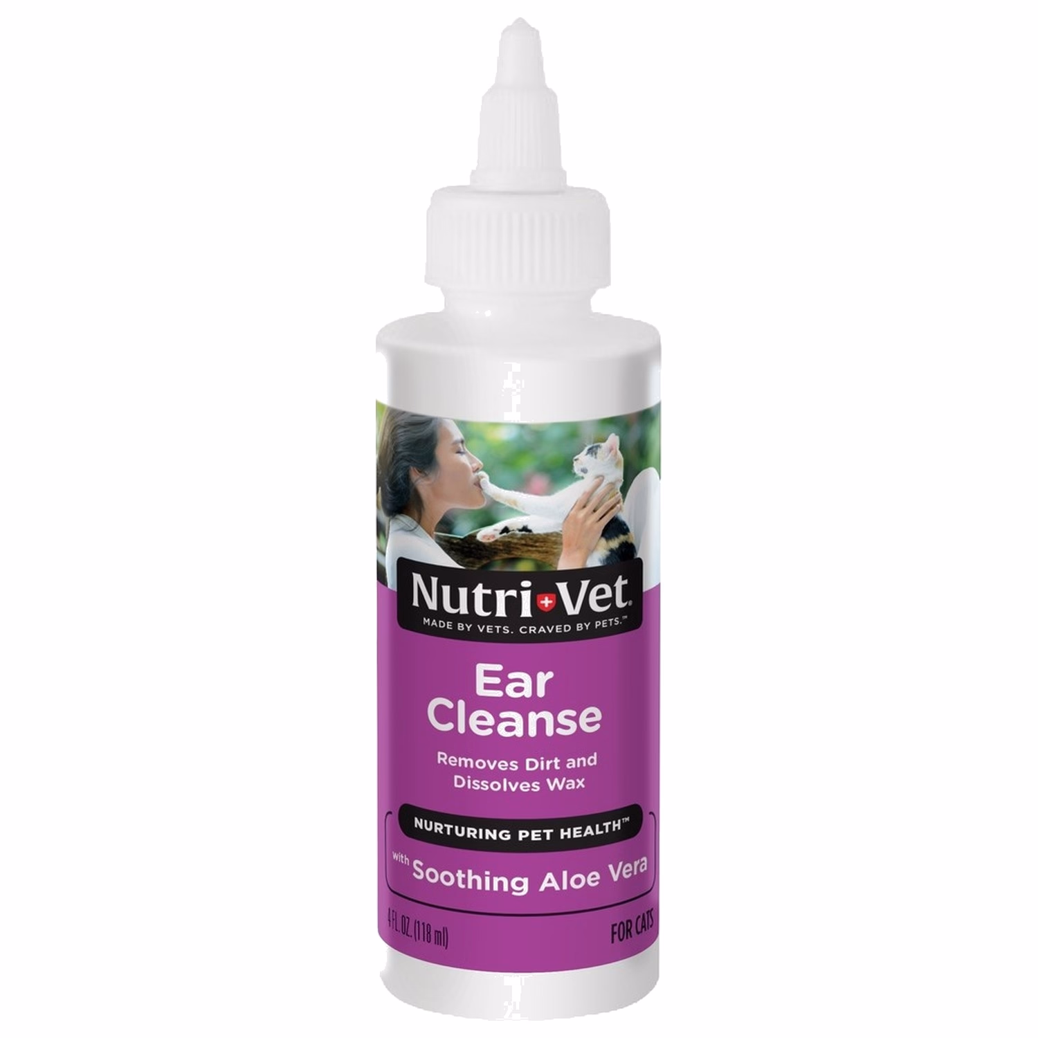 Nutri-Vet 美國寵達特蘆薈洗耳水 (貓咪專用) 4oz