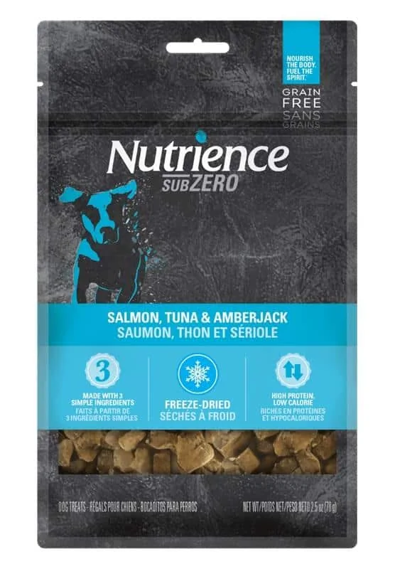 Nutrience Dog Treat - Subzero - Freeze Dried Salmon & Tuna & Amberjack 70g