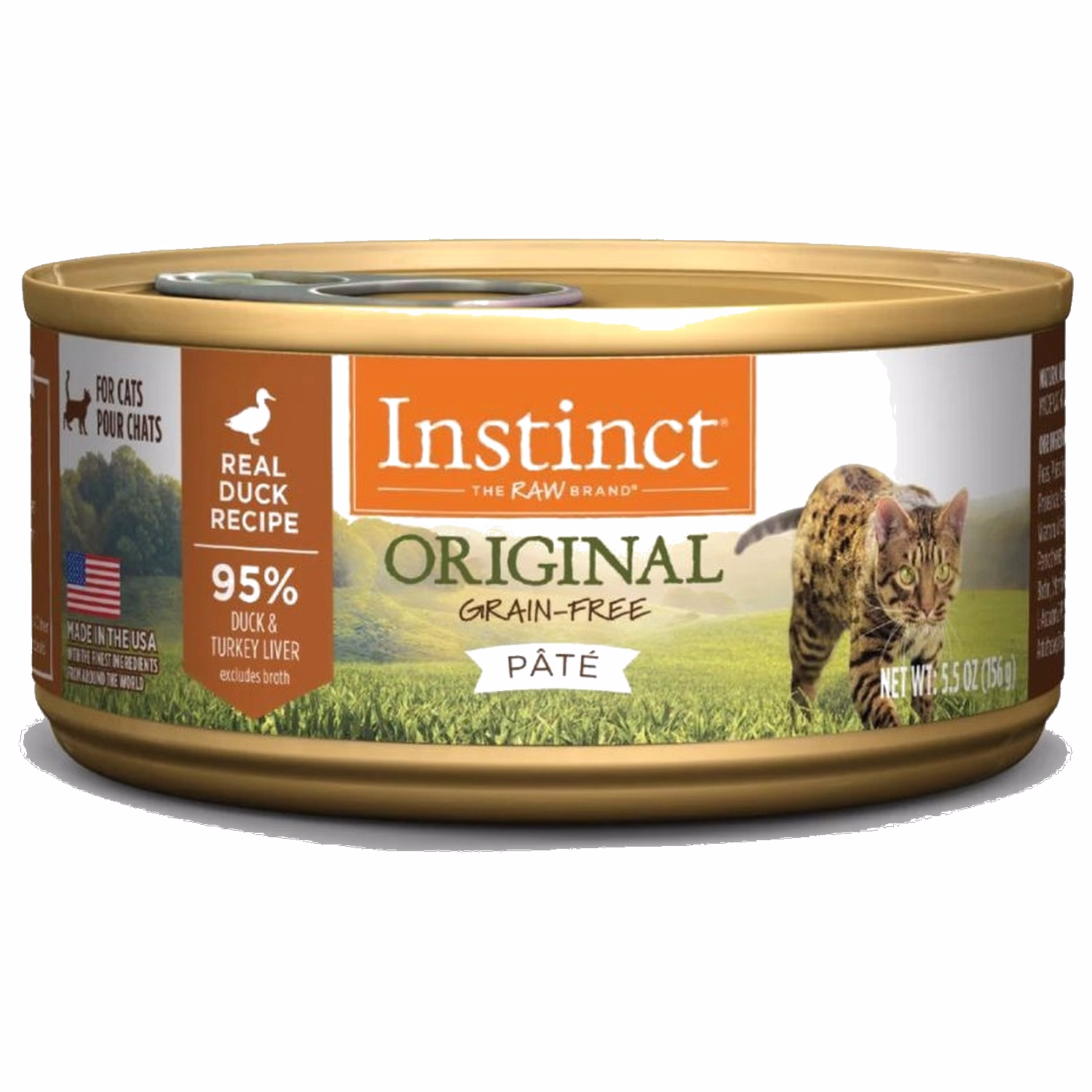 Nature's Variety Instinct Cat Can - Grain Free Duck 5.5oz