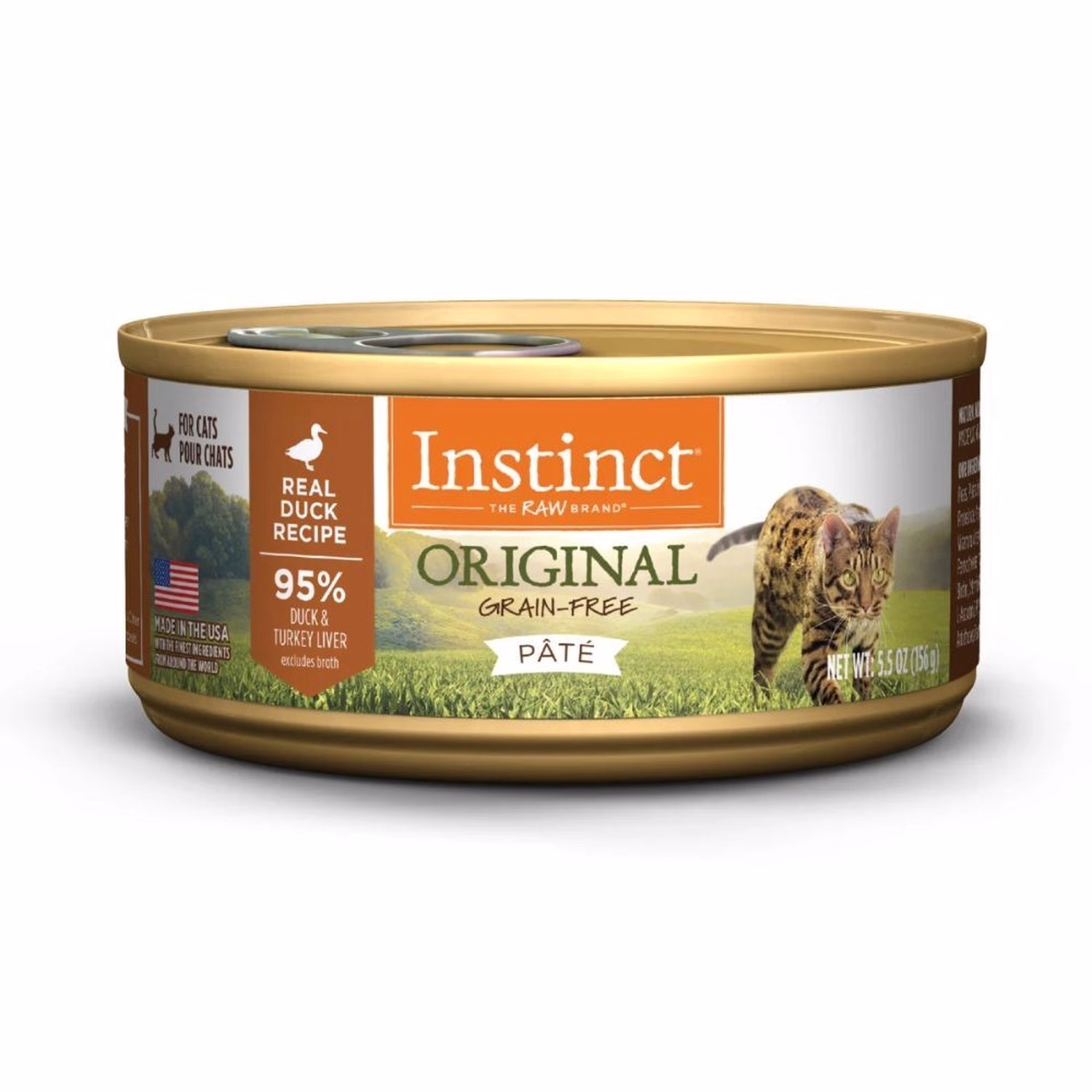 Nature's Variety Instinct Cat Can - Grain Free Duck 5.5oz