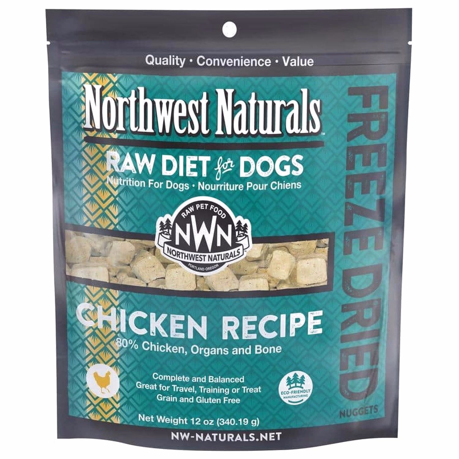 Northwest Naturals Freeze Dried Dog Food - Chicken