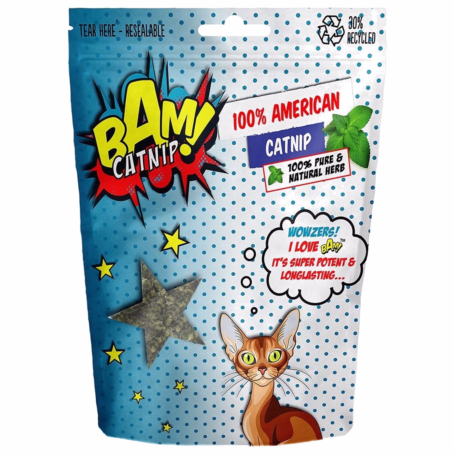 BAM Cat Toy - Catnip Pouch