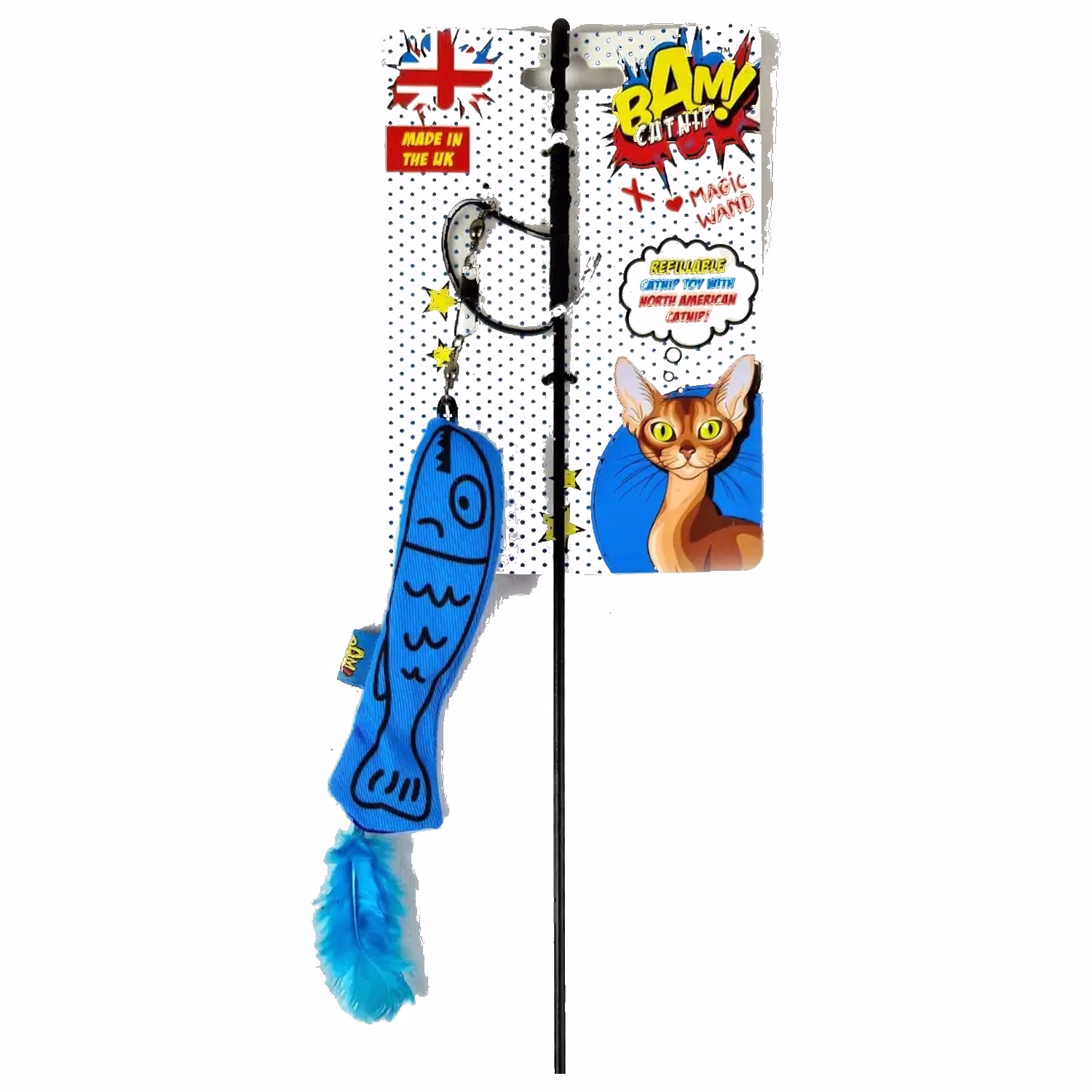 BAM Cat Toy - Fish