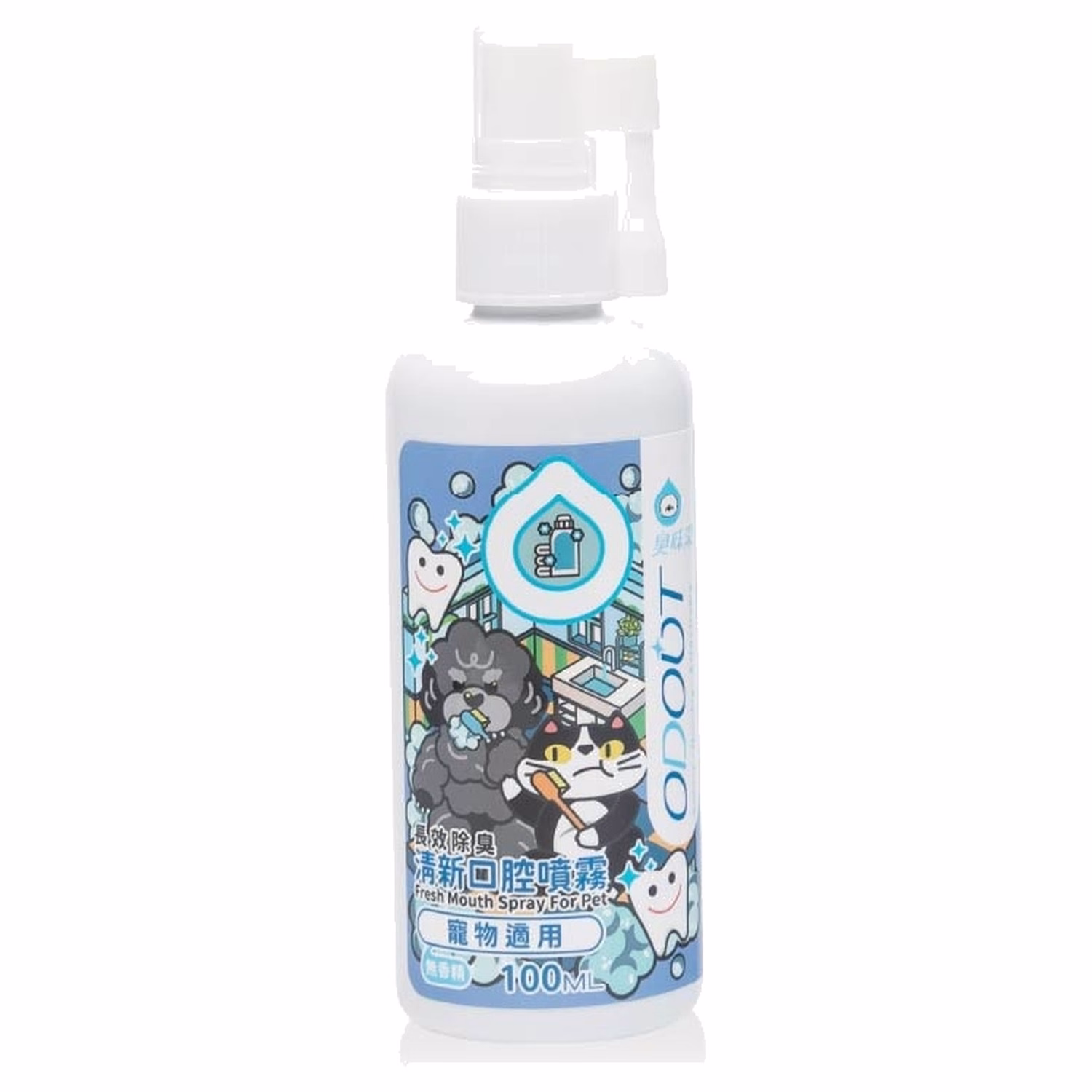 ODOUT 臭味滾 寵物清新口腔噴霧 100ml