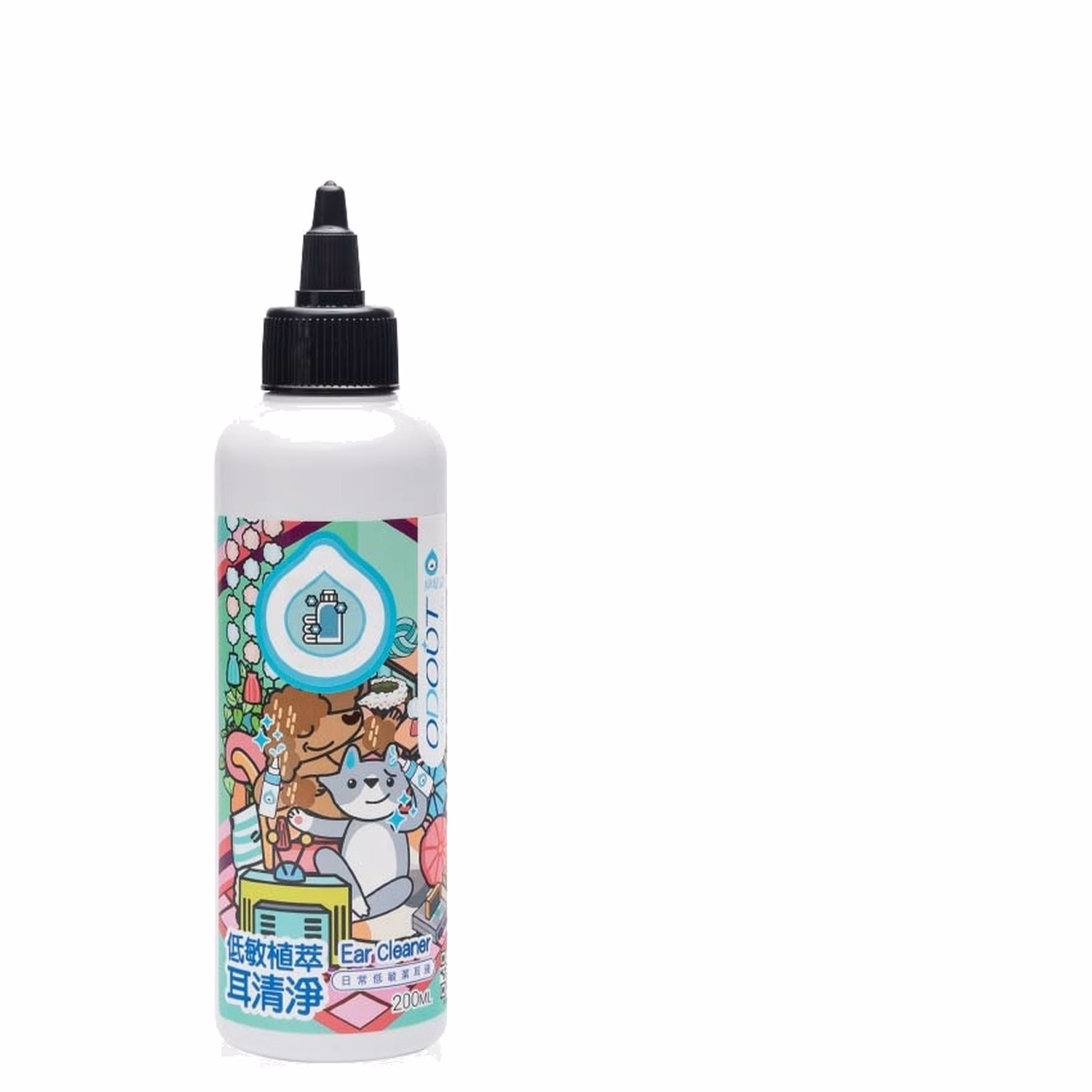 ODOUT Soothing Ear Cleaner for Pets 200ml