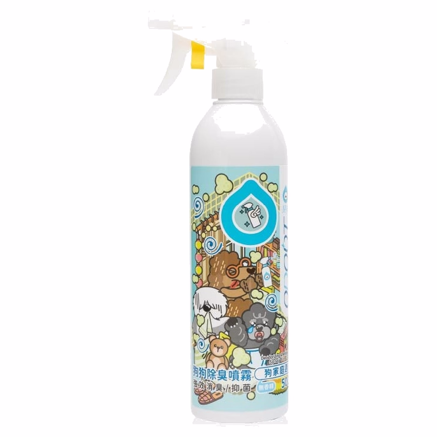 ODOUT 臭味滾除臭/抑菌噴霧瓶 500ML  (狗用)