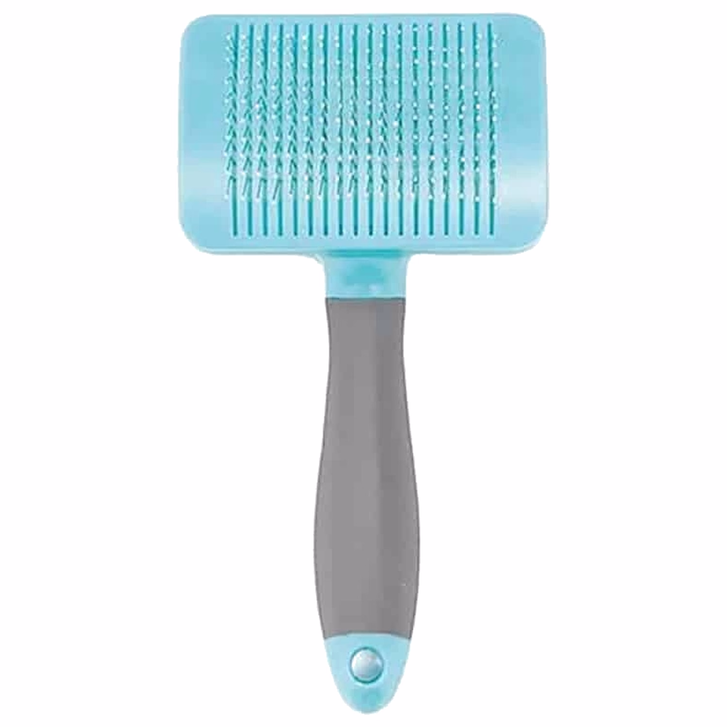 Petio Self Trimmer Self-Cleaning Slicker Brush for Dogs & Cats (Regular)
