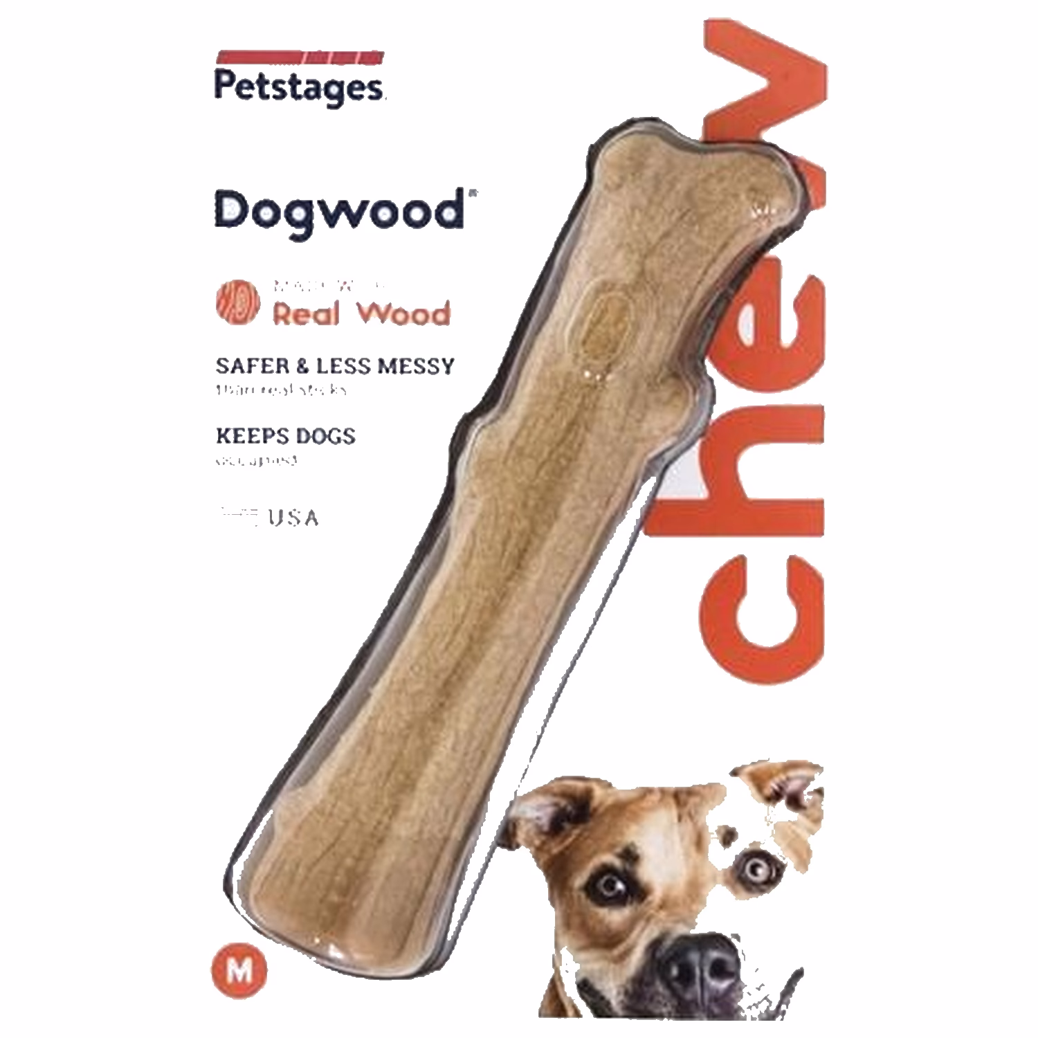 Petstages Dog Toy - DOGWOOD Durable Stick