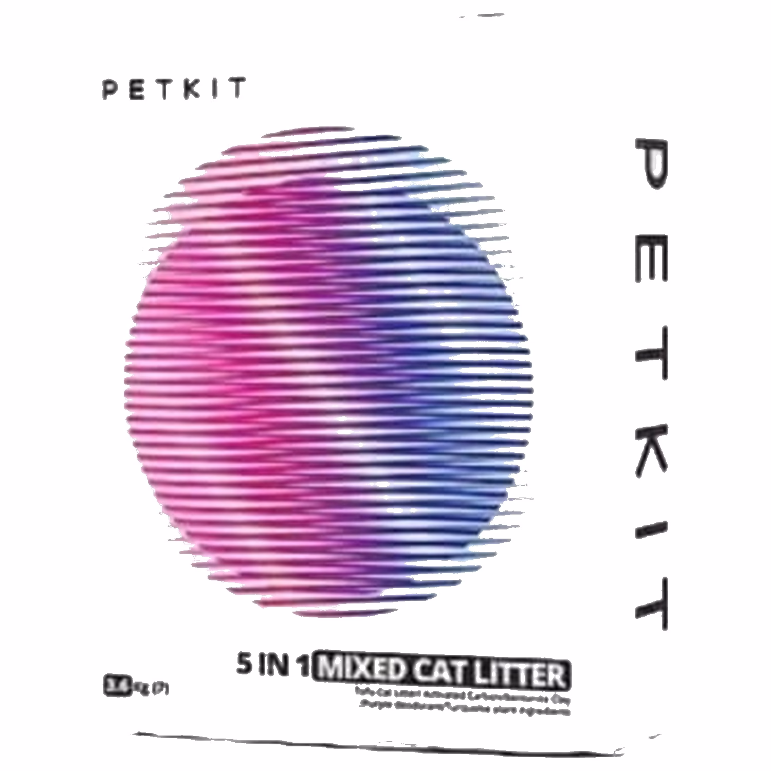 PETKIT - 5合1活性碳除臭混合砂 7L