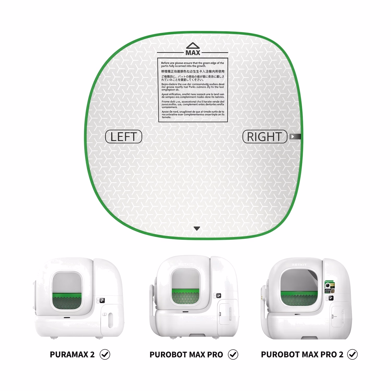 PETKIT High Performance Cat Litter Pad Max (FOR PURA MAX 2 & PUROBOT MAX PRO)