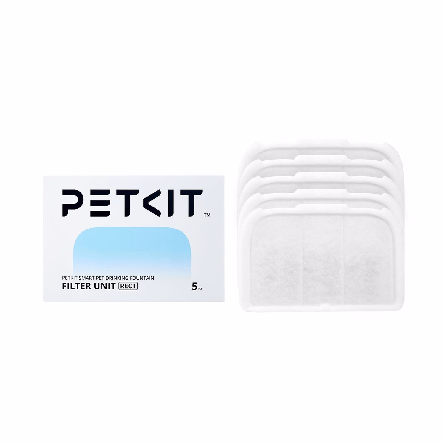 PETKIT RECT濾芯替換裝 (5片裝) (適合 Eversweet Max 及 Max 2)