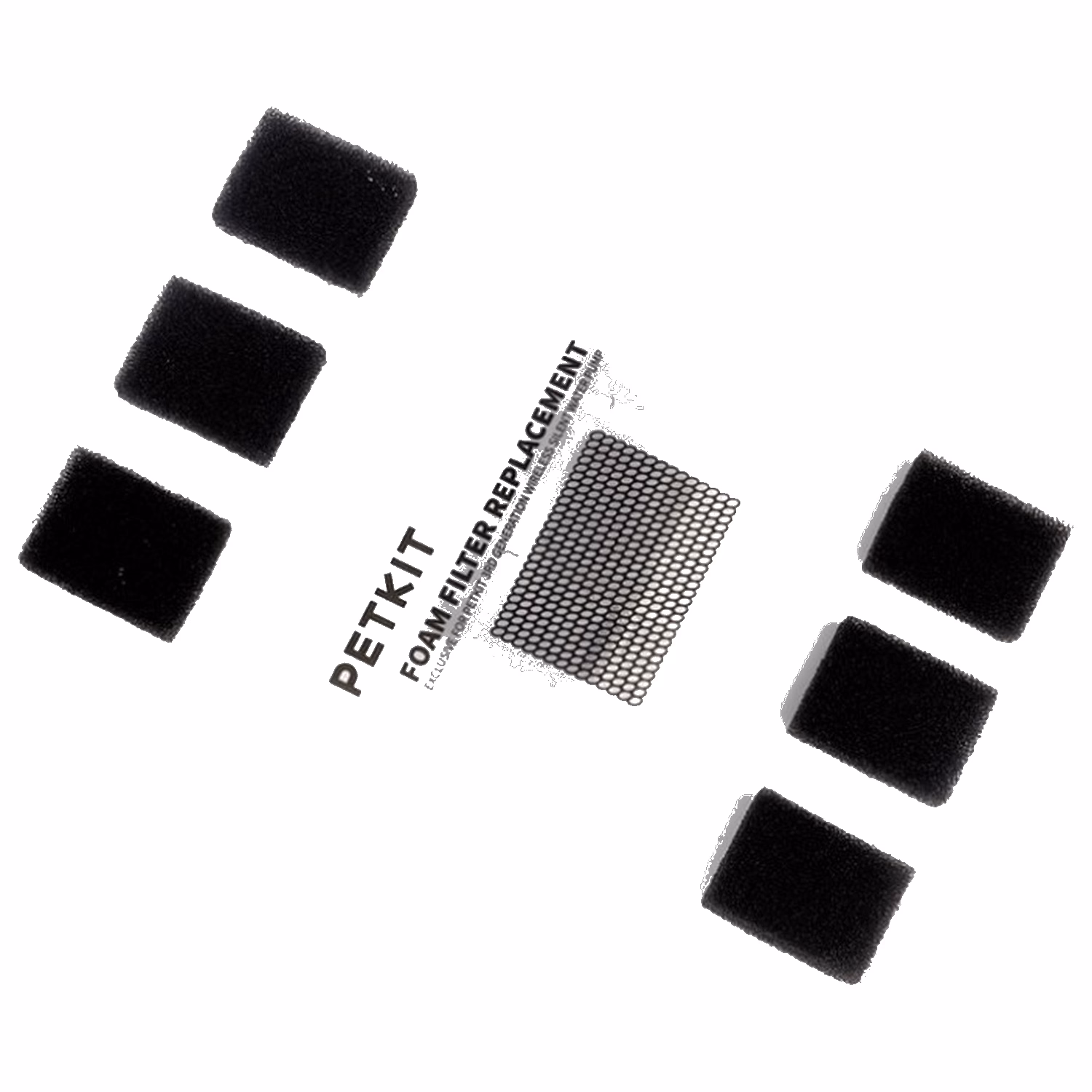 PETKIT Foam Filter Replacement - For Eversweet Wireless Water Pump - 15pcs