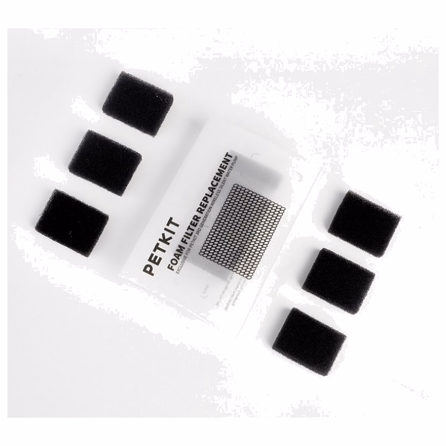 PETKIT Foam Filter Replacement - For Eversweet Wireless Water Pump - 15pcs