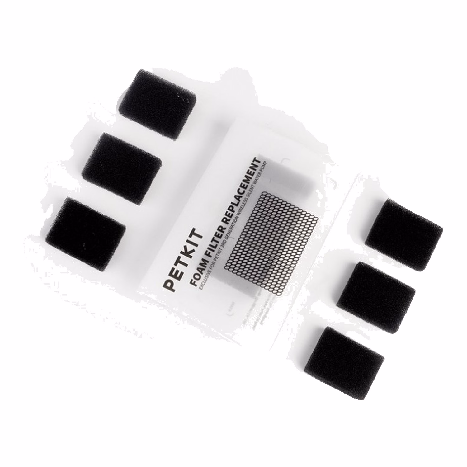 PETKIT Foam Filter Replacement - For Eversweet Wireless Water Pump - 15pcs