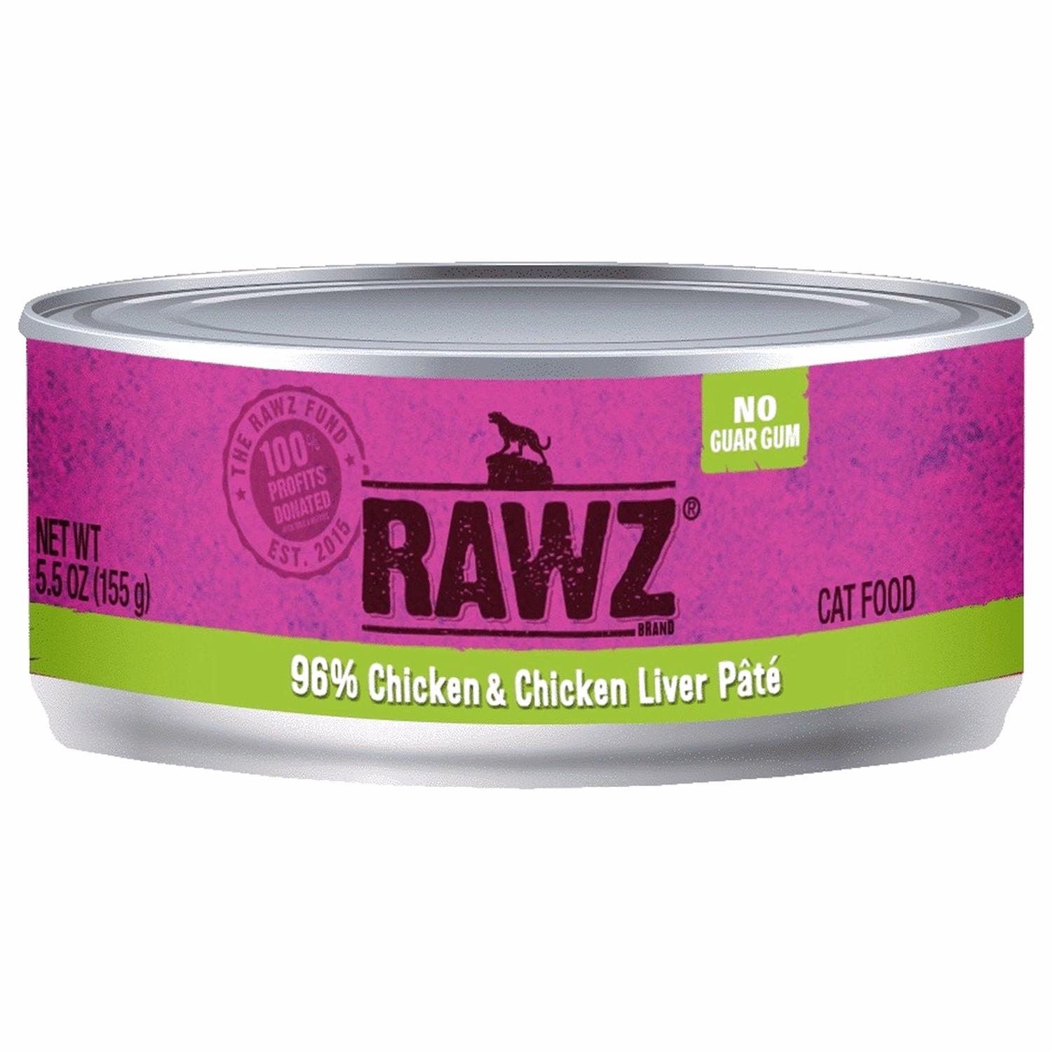 Rawz 全貓罐頭 - 雞肉及雞肝肉醬配方 155g