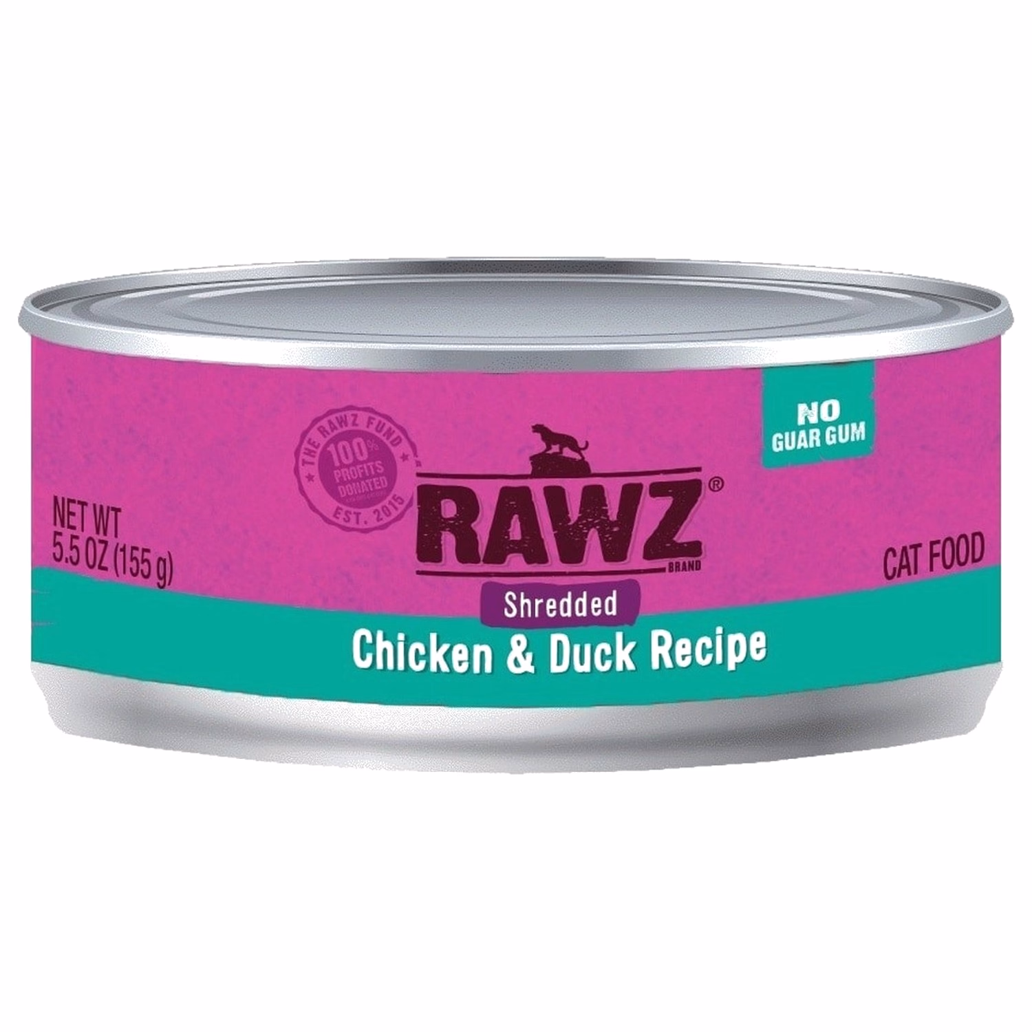 Rawz 全貓罐頭 - 肉絲 - 雞肉及鴨肉配方