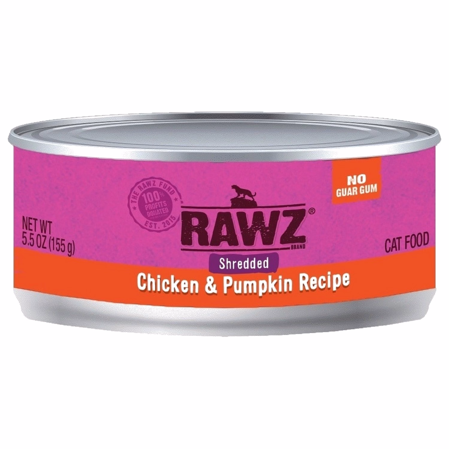Rawz 全貓罐頭 - 肉絲 - 雞肉及南瓜配方