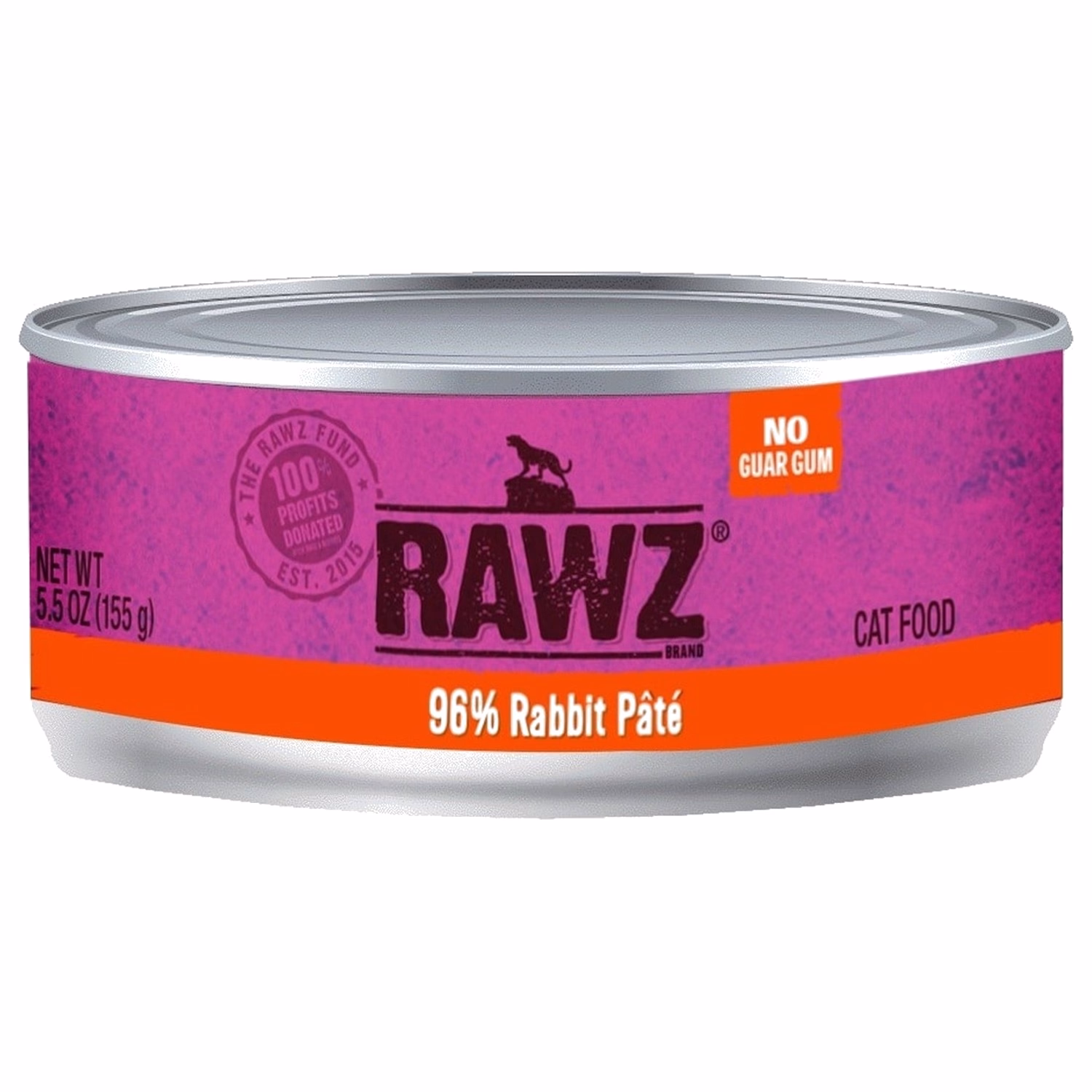 Rawz 全貓罐頭 - 兔肉肉醬配方 155g