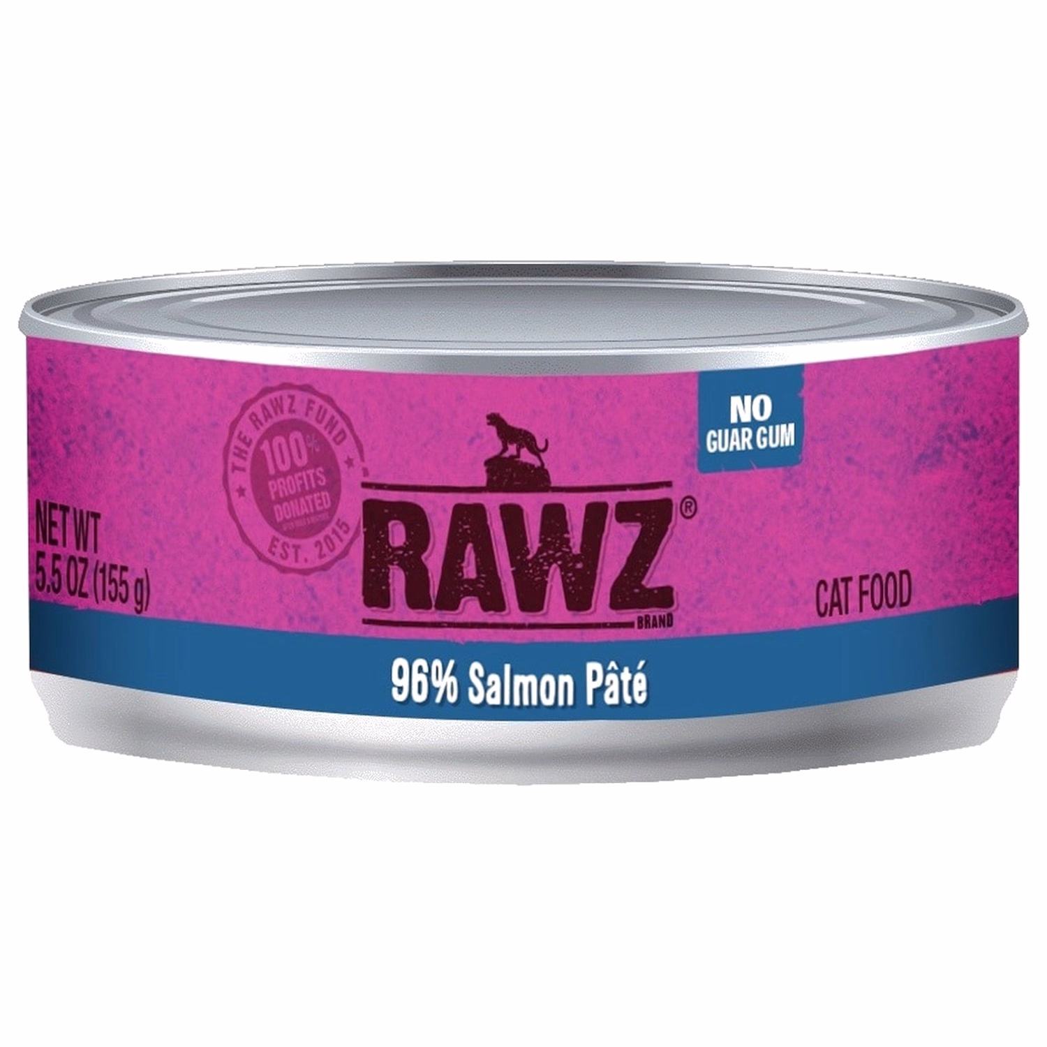 Rawz 全貓罐頭 - 三文魚肉醬配方 155g