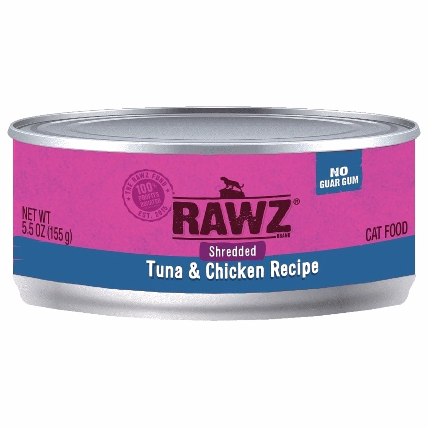Rawz 全貓罐頭 - 肉絲 - 吞拿魚及雞肉配方