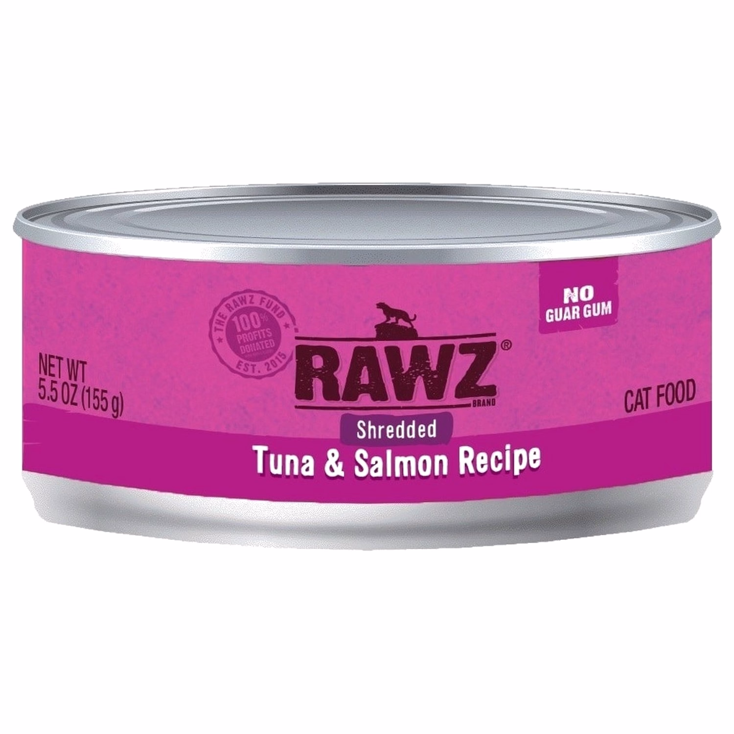 Rawz 全貓罐頭 - 肉絲 - 吞拿魚及三文魚配方