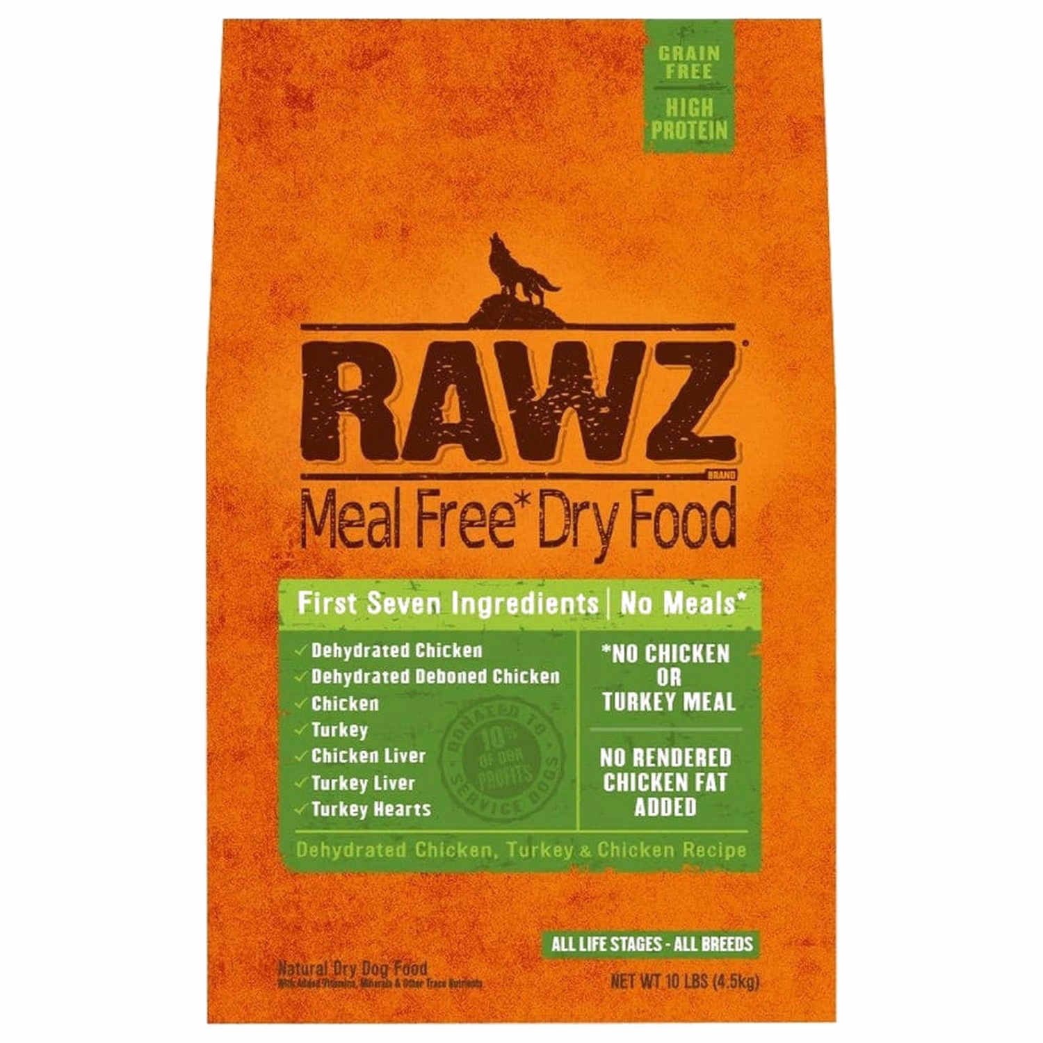 Rawz 狗糧 - 脫水雞肉、火雞及雞肉配方