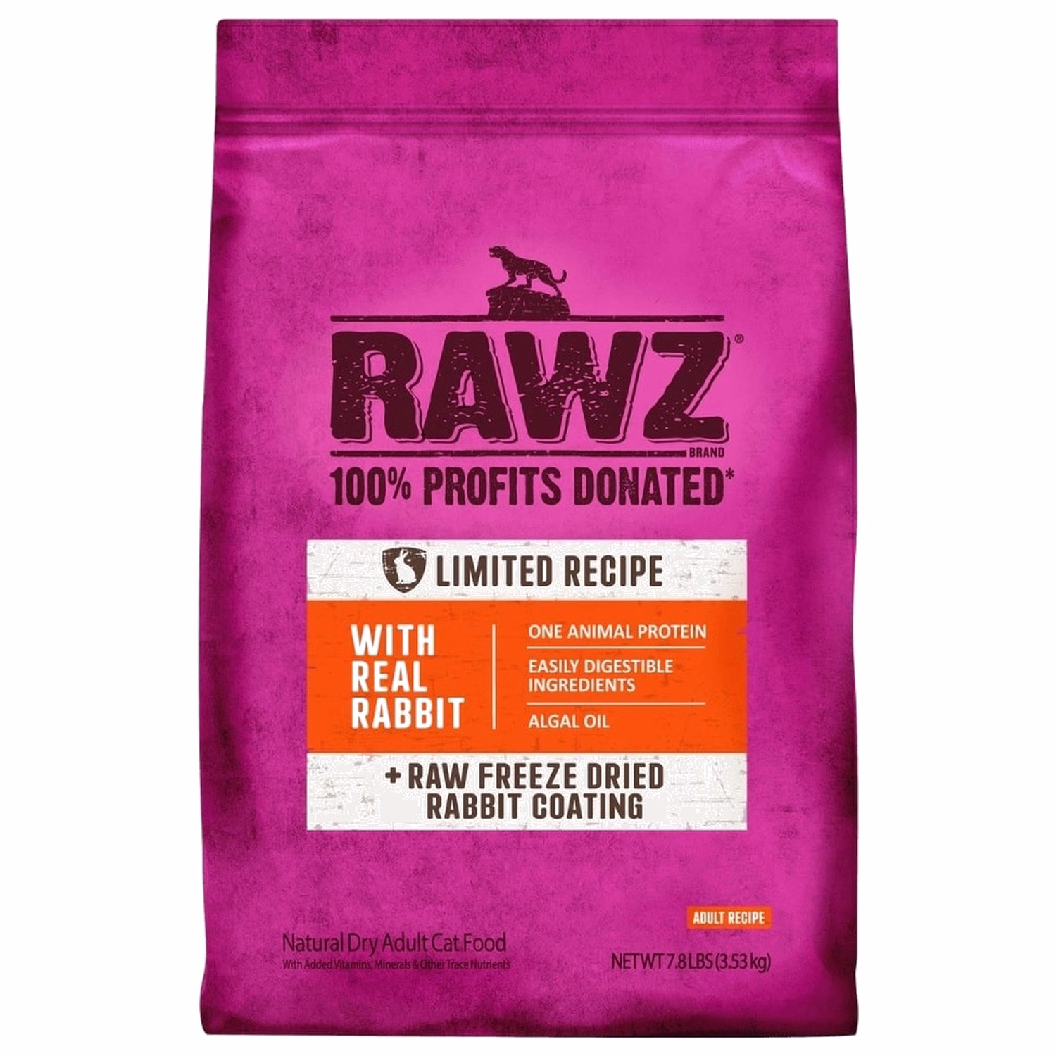 Rawz 全貓乾糧 - 單一動物蛋白配方 - 兔肉