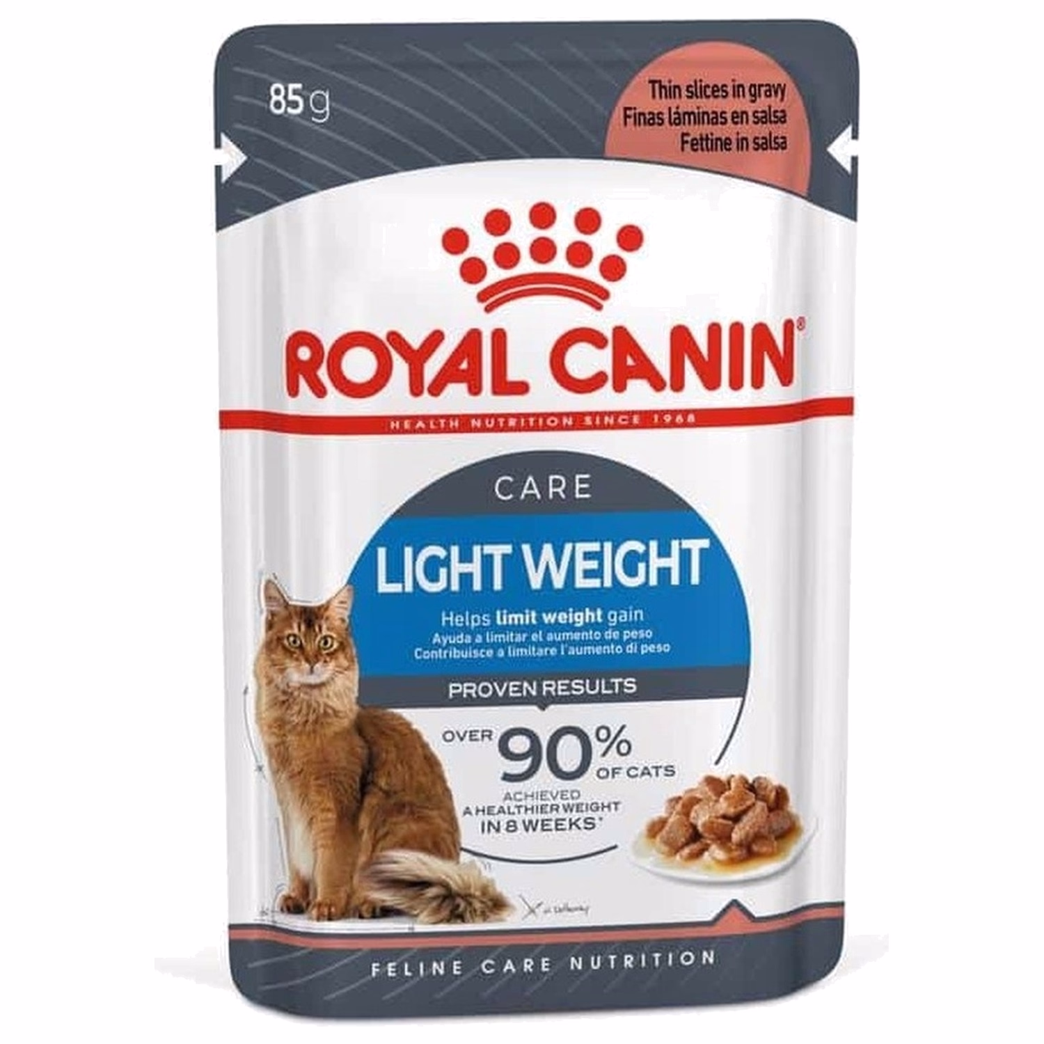 Royal Canin Cat Pouch - Light Weight Care Adult (Gravy) 85g