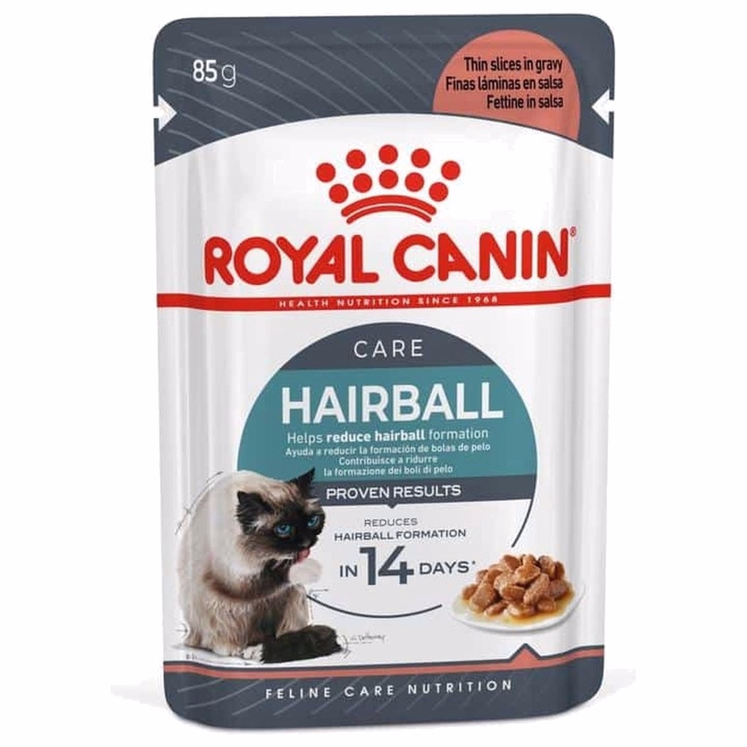 Royal Canin Cat Pouch - Hairball Care Adult (Gravy) 85g