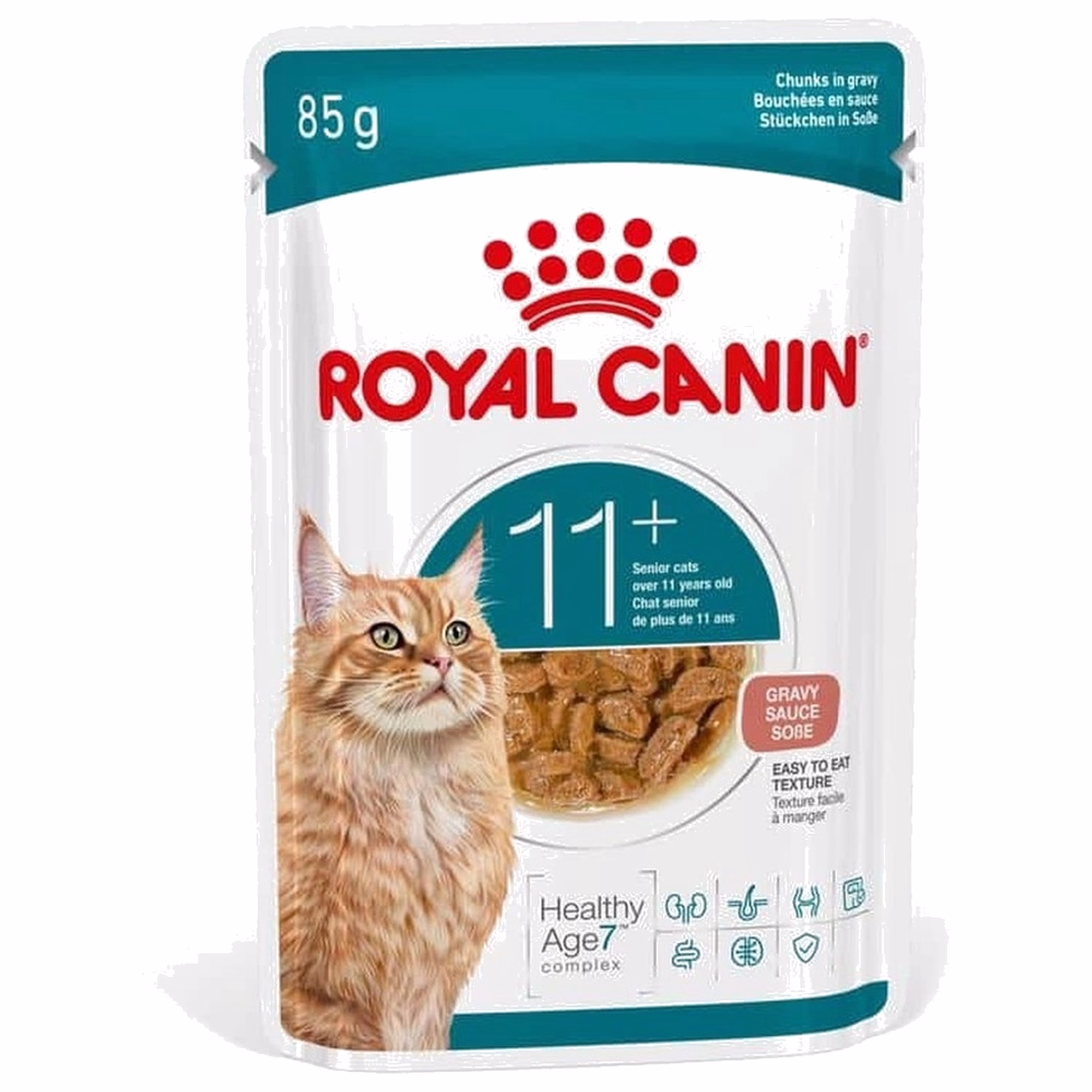 Royal Canin 法國皇家老貓濕糧 - 老年貓11+營養主食濕糧 (肉汁) 85g