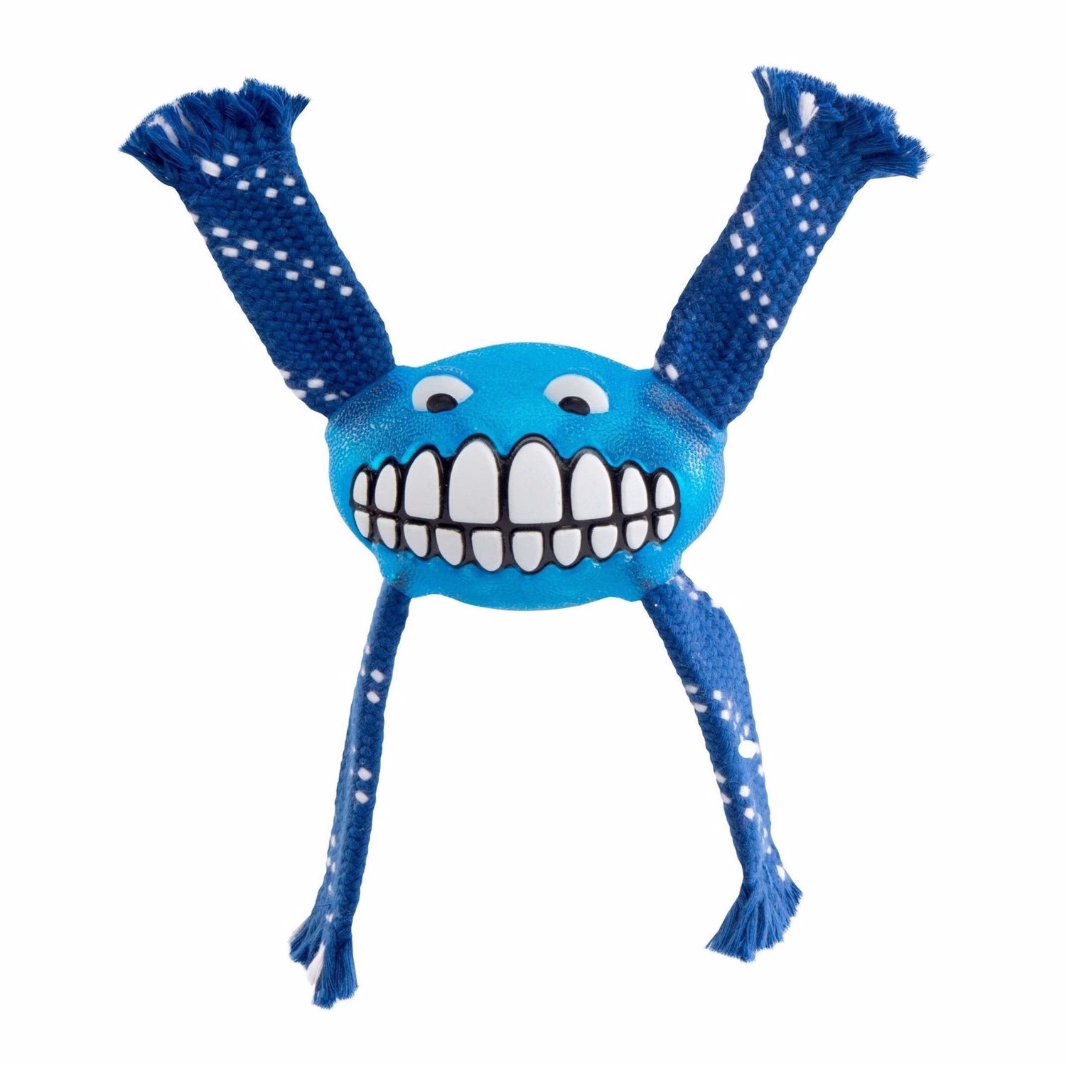 ROGZ Dog Toy - Flossy Grinz - Blue (L)