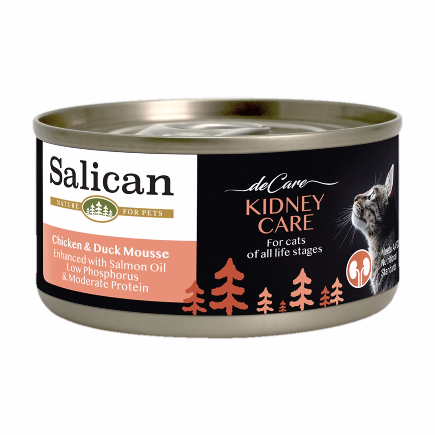 Salican Cat Can - Chicken & Duck Mousse (Kidney Care) 80g
